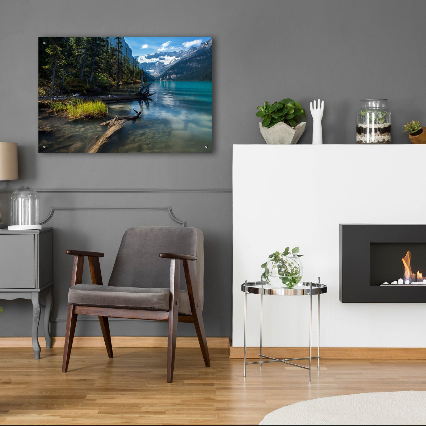 Epic Art 'Lake Louise 1' by Joe Reimer Photography, Acrylic Glass Wall Art,36x24