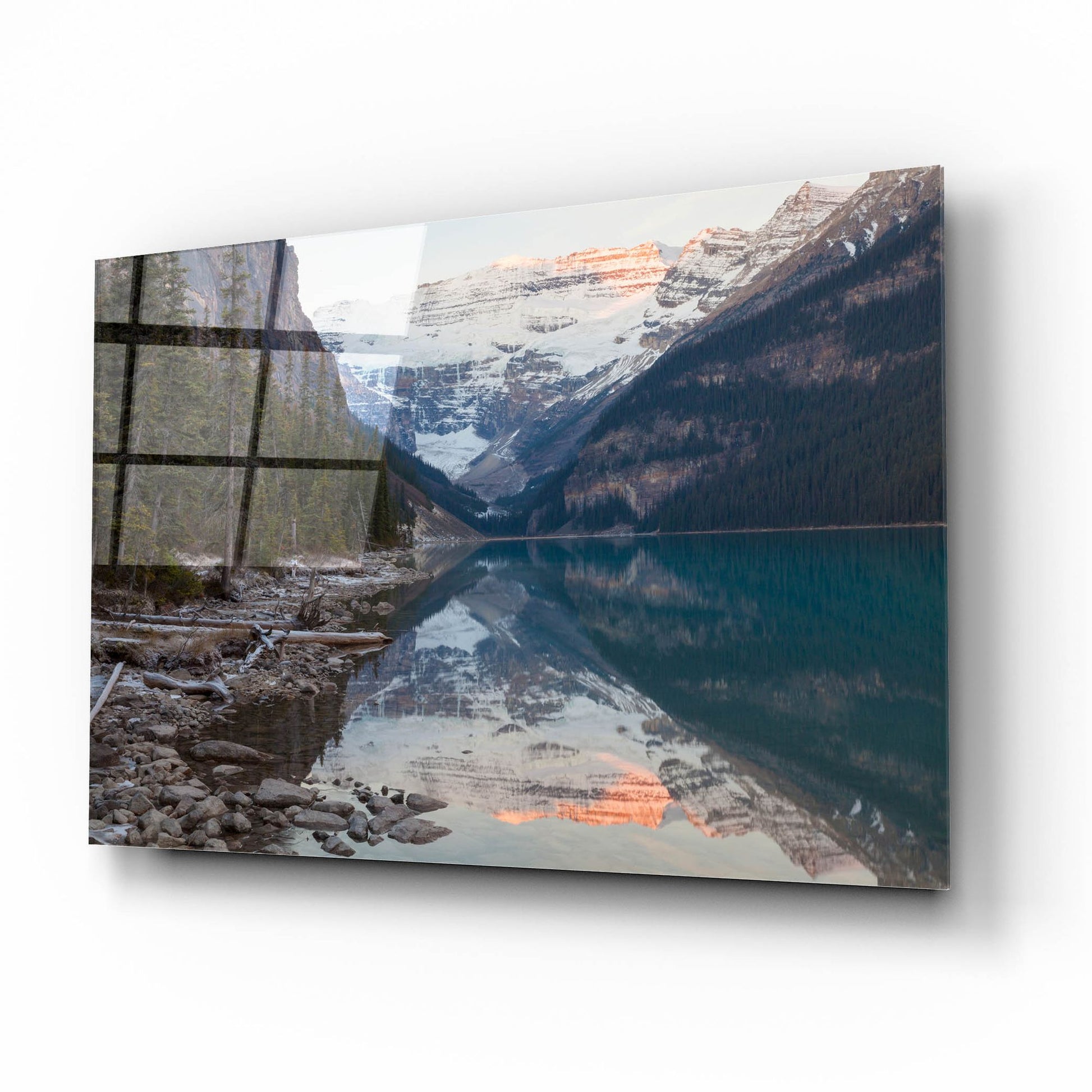 Epic Art 'Lake Louise 2' by Joe Reimer Photography, Acrylic Glass Wall Art,16x12