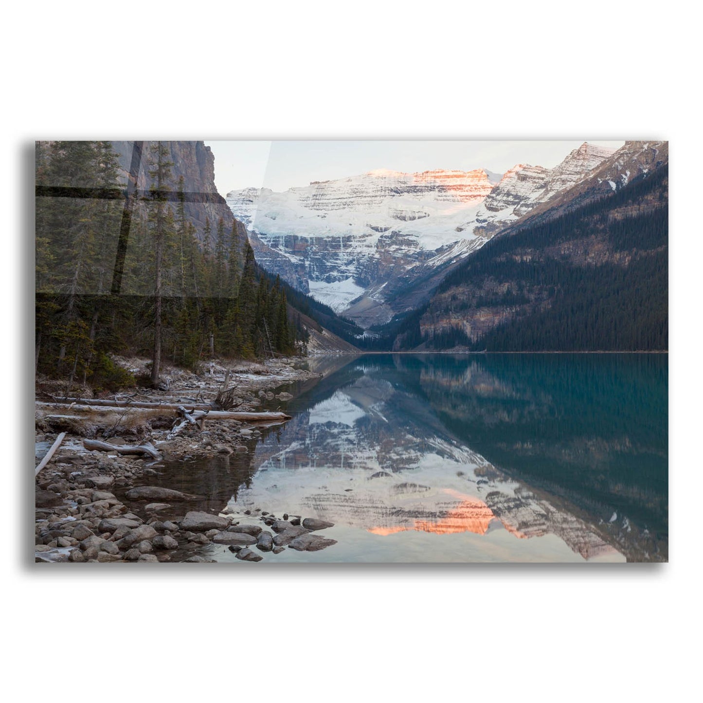 Epic Art 'Lake Louise 2' by Joe Reimer Photography, Acrylic Glass Wall Art,16x12