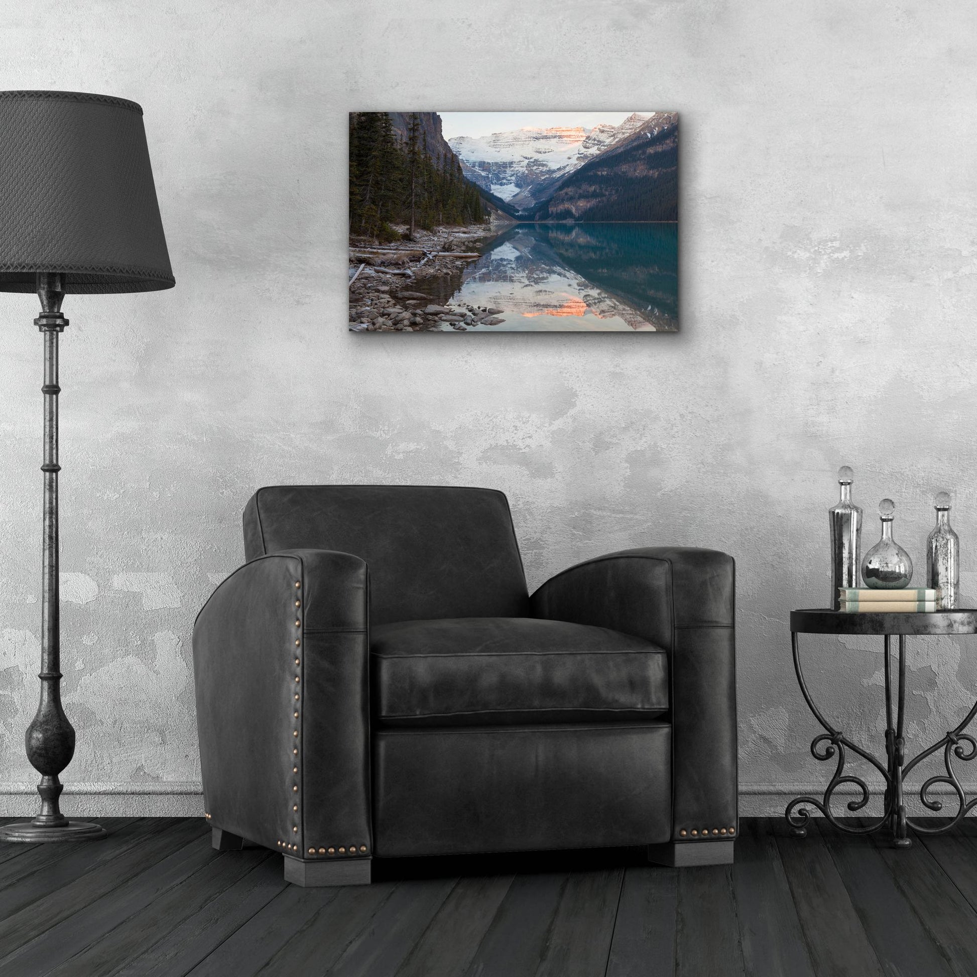 Epic Art 'Lake Louise 2' by Joe Reimer Photography, Acrylic Glass Wall Art,24x16