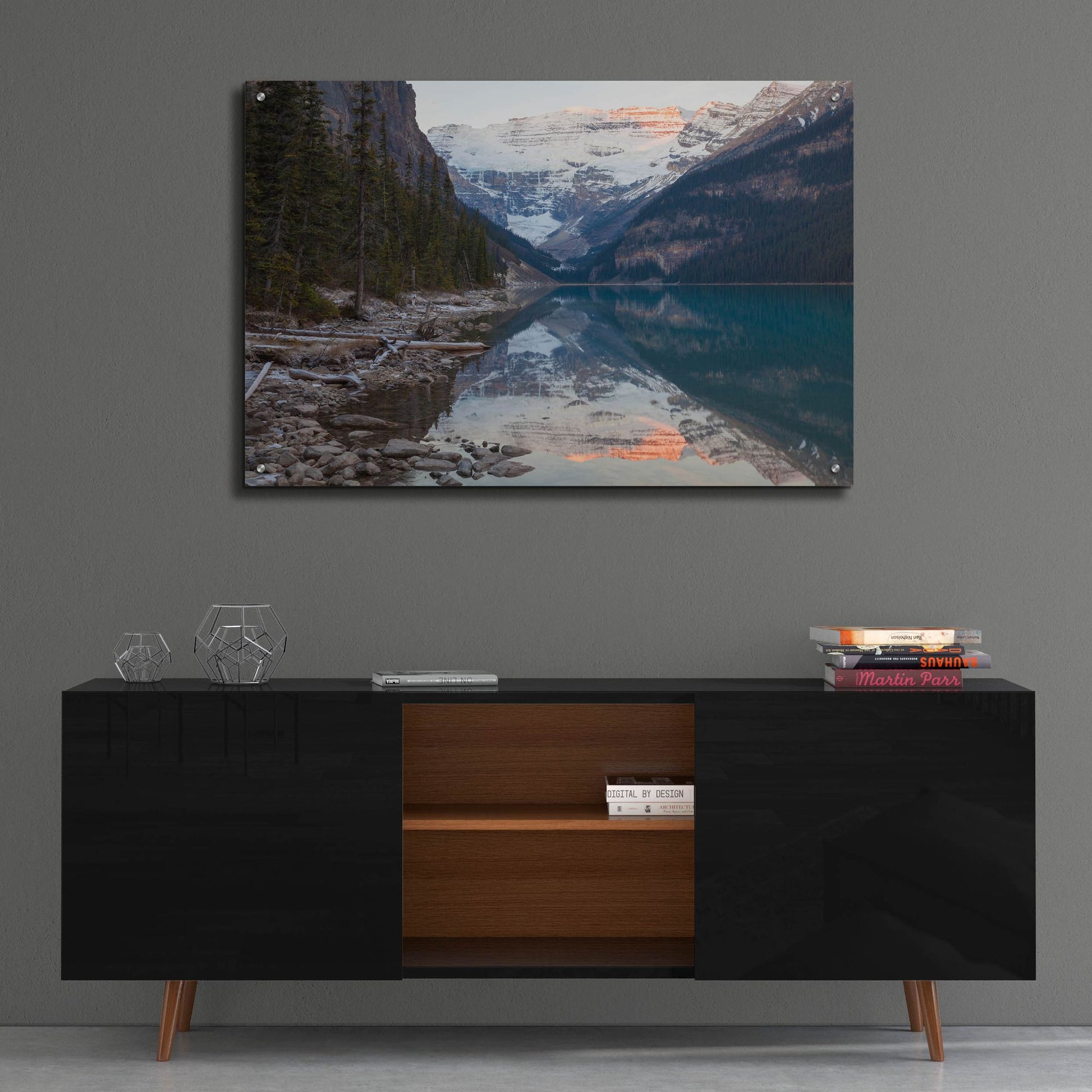 Epic Art 'Lake Louise 2' by Joe Reimer Photography, Acrylic Glass Wall Art,36x24