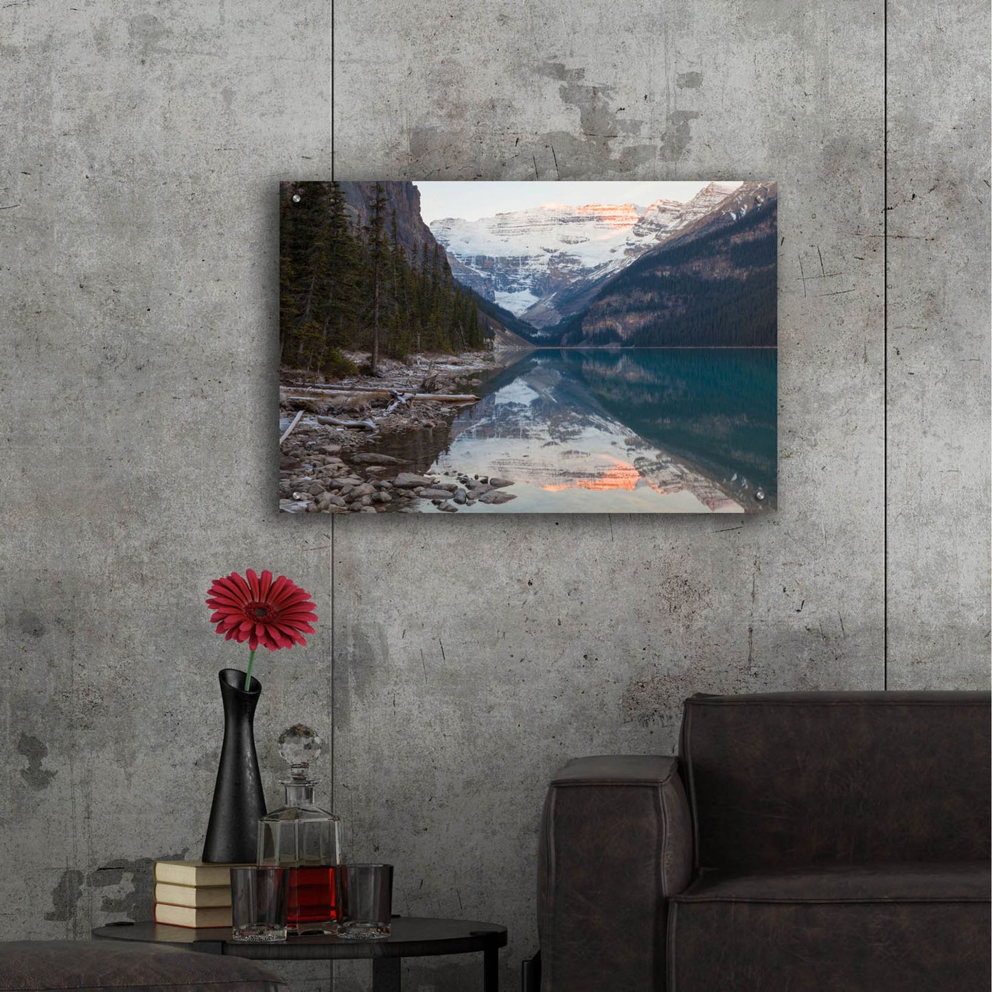 Epic Art 'Lake Louise 2' by Joe Reimer Photography, Acrylic Glass Wall Art,36x24