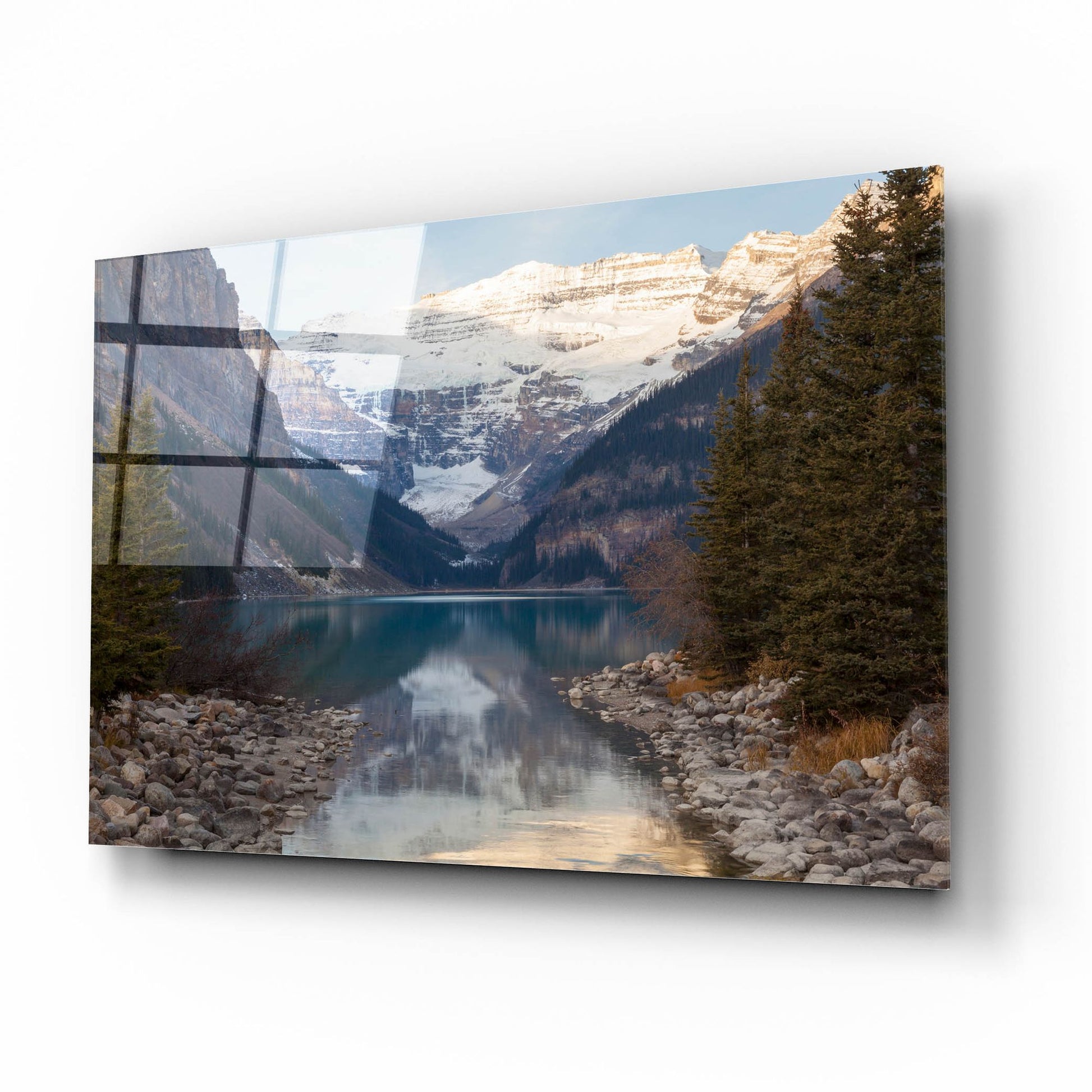 Epic Art 'Lake Louise 3' by Joe Reimer Photography, Acrylic Glass Wall Art,16x12