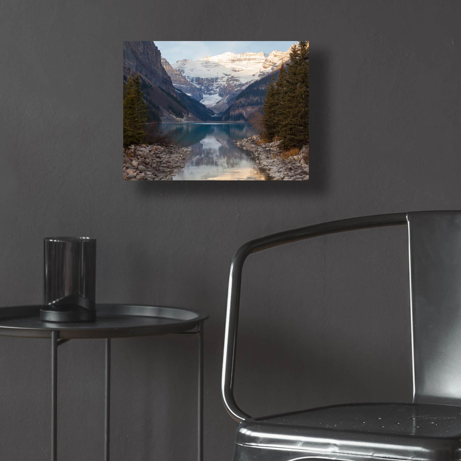 Epic Art 'Lake Louise 3' by Joe Reimer Photography, Acrylic Glass Wall Art,16x12