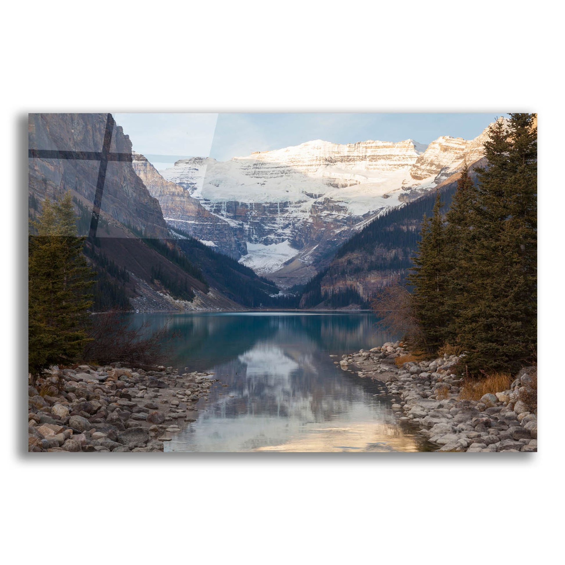 Epic Art 'Lake Louise 3' by Joe Reimer Photography, Acrylic Glass Wall Art,16x12