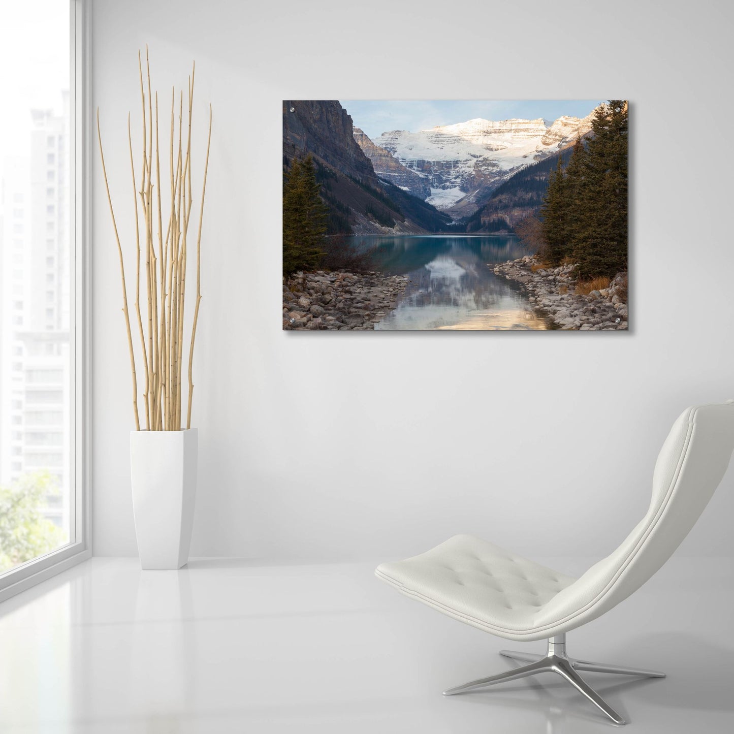 Epic Art 'Lake Louise 3' by Joe Reimer Photography, Acrylic Glass Wall Art,36x24