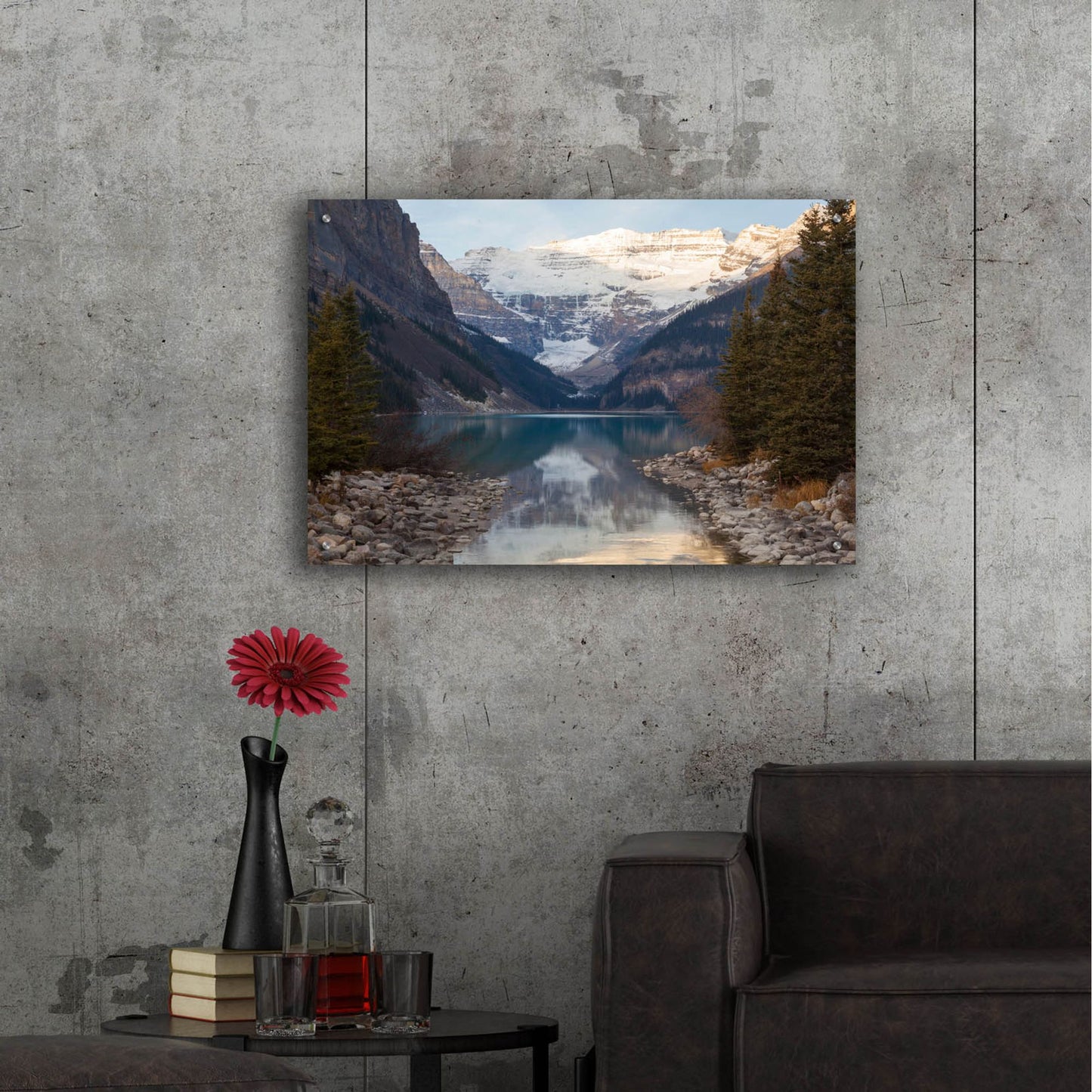 Epic Art 'Lake Louise 3' by Joe Reimer Photography, Acrylic Glass Wall Art,36x24