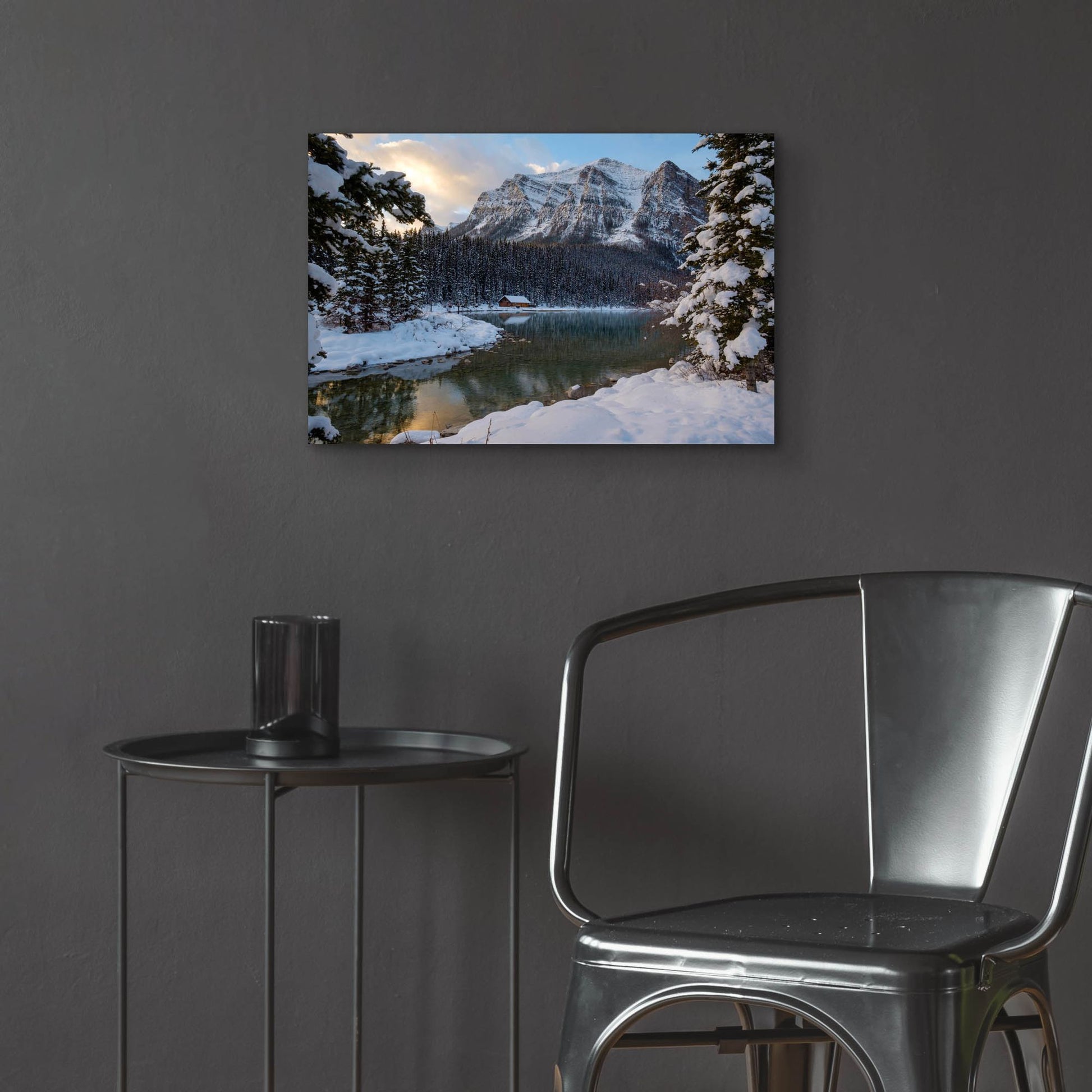 Epic Art 'Lake Louise 4' by Joe Reimer Photography, Acrylic Glass Wall Art,24x16