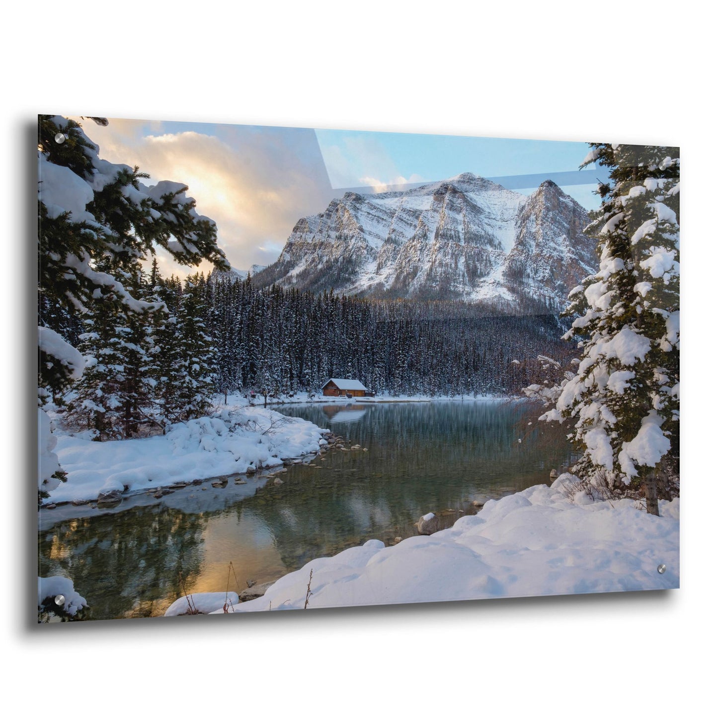 Epic Art 'Lake Louise 4' by Joe Reimer Photography, Acrylic Glass Wall Art,36x24