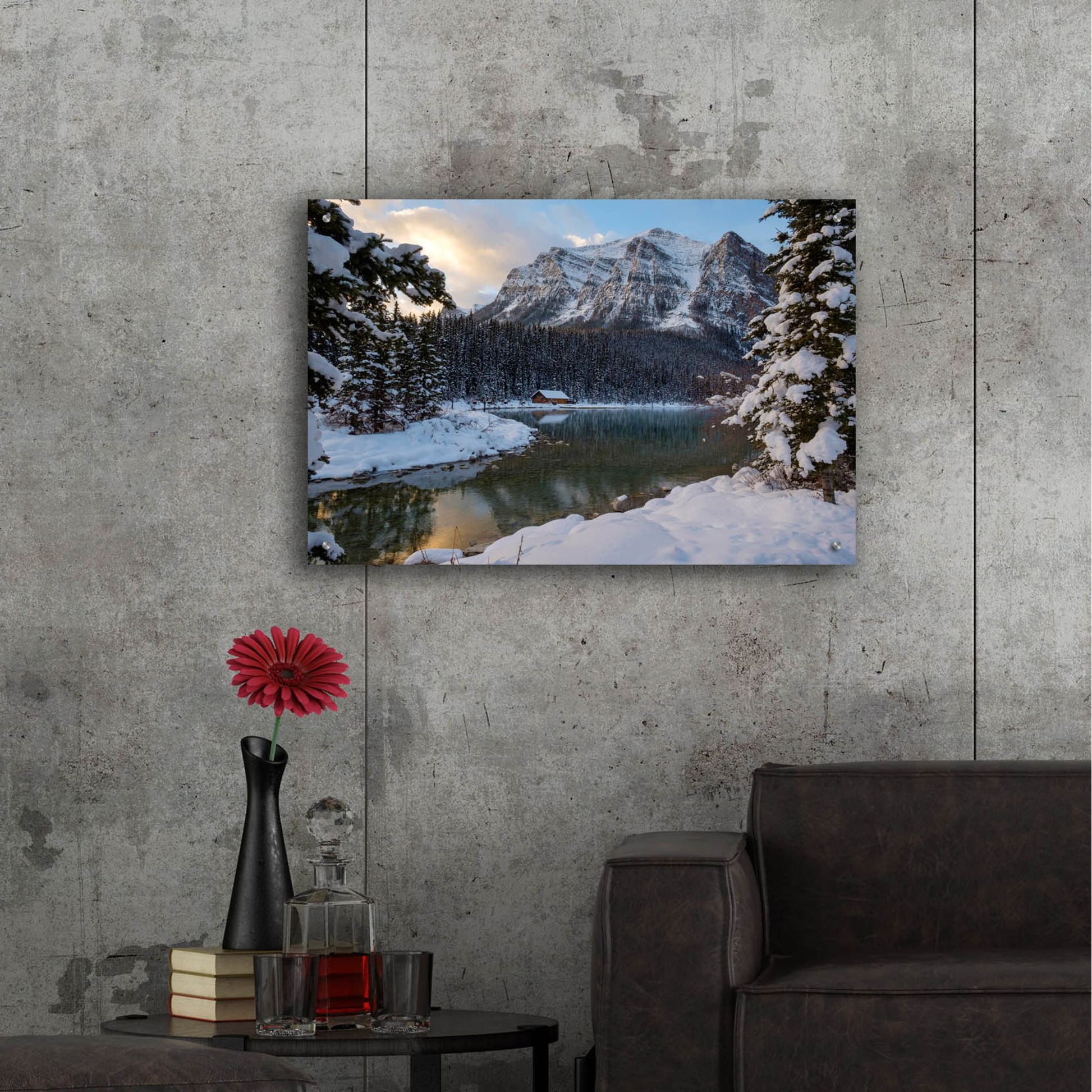 Epic Art 'Lake Louise 4' by Joe Reimer Photography, Acrylic Glass Wall Art,36x24