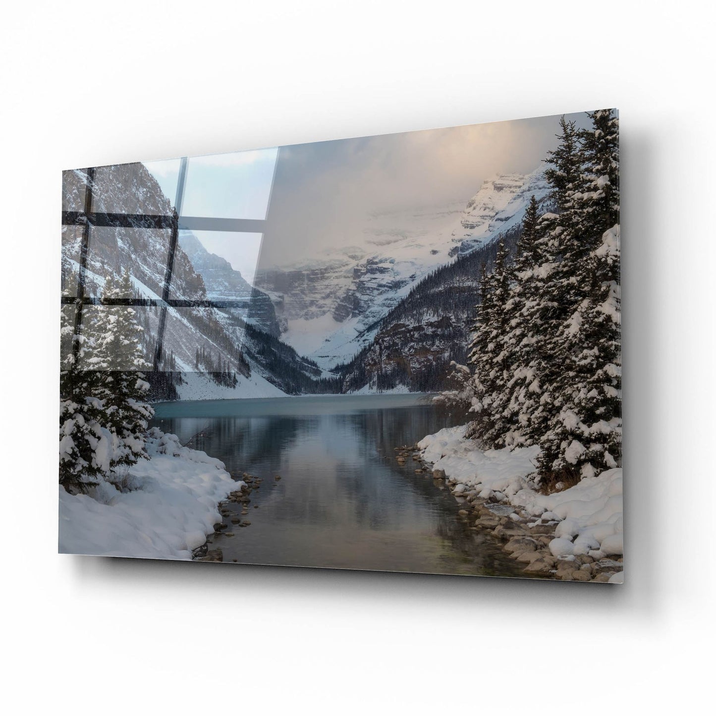 Epic Art 'Lake Louise 5' by Joe Reimer Photography, Acrylic Glass Wall Art,16x12