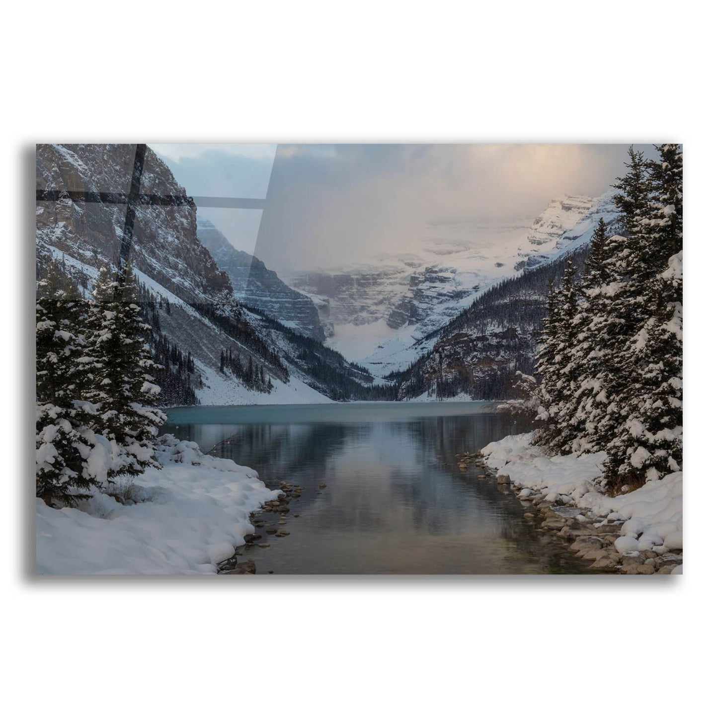 Epic Art 'Lake Louise 5' by Joe Reimer Photography, Acrylic Glass Wall Art,16x12