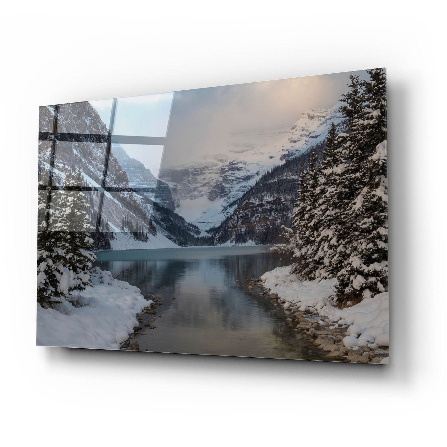 Epic Art 'Lake Louise 5' by Joe Reimer Photography, Acrylic Glass Wall Art,24x16