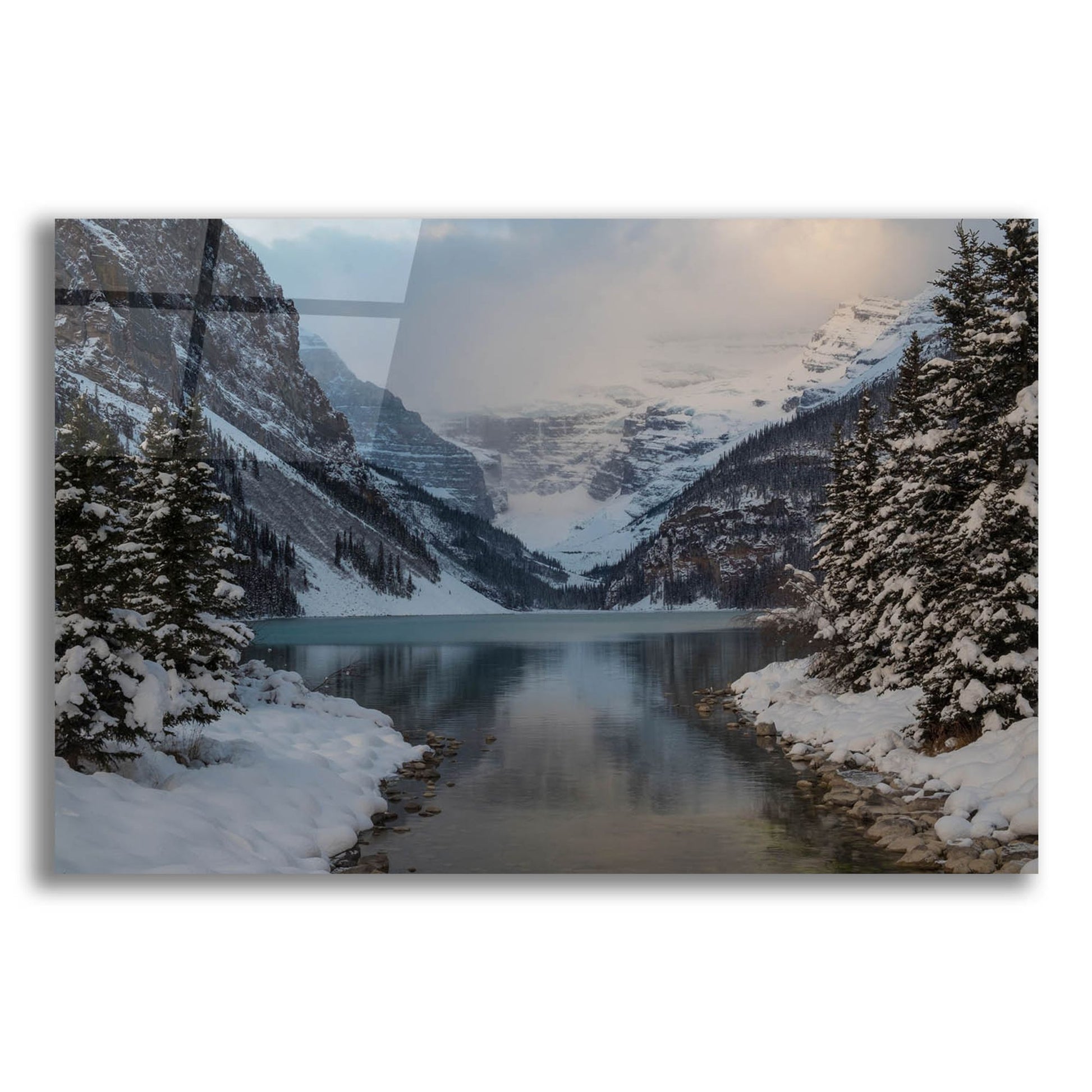 Epic Art 'Lake Louise 5' by Joe Reimer Photography, Acrylic Glass Wall Art,24x16