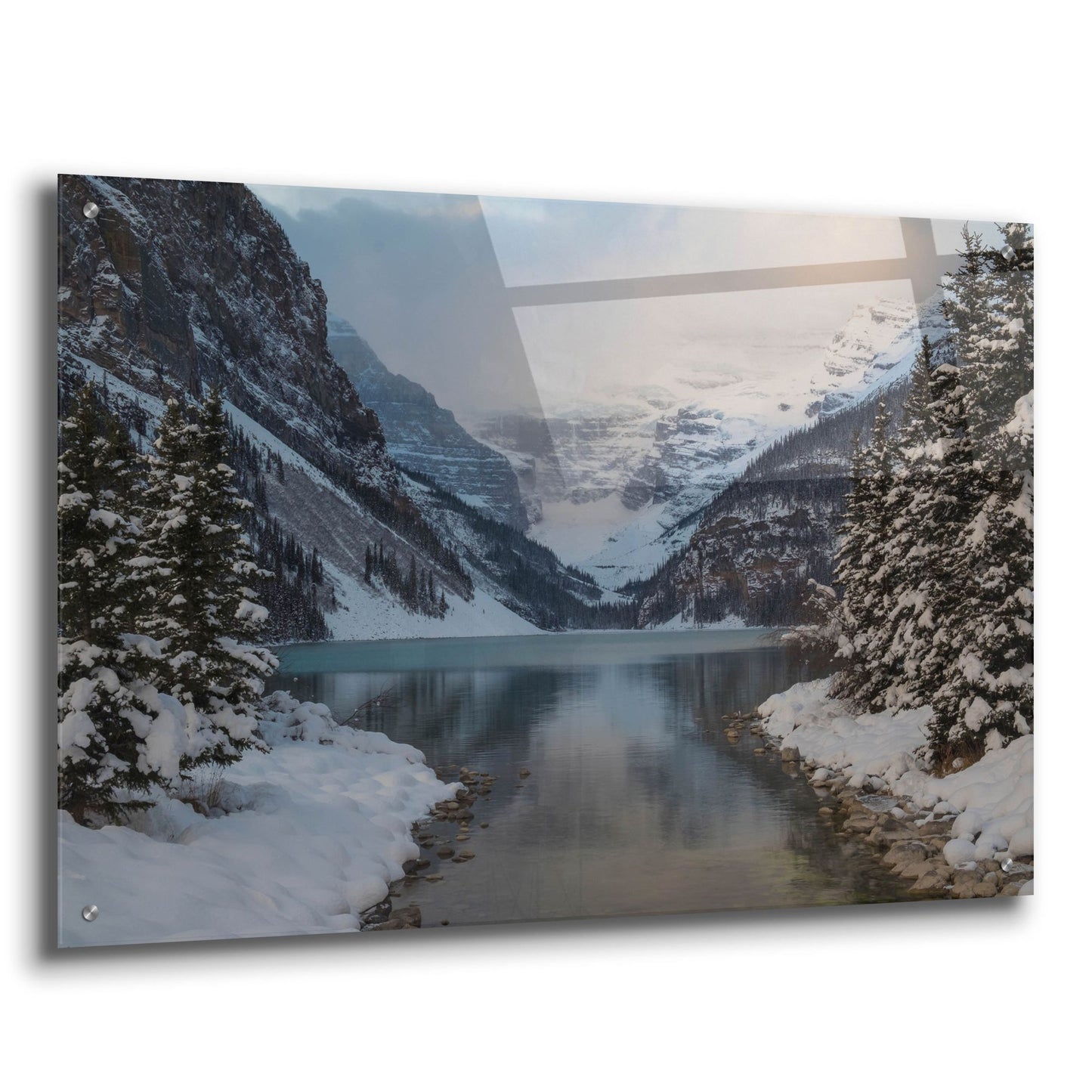 Epic Art 'Lake Louise 5' by Joe Reimer Photography, Acrylic Glass Wall Art,36x24