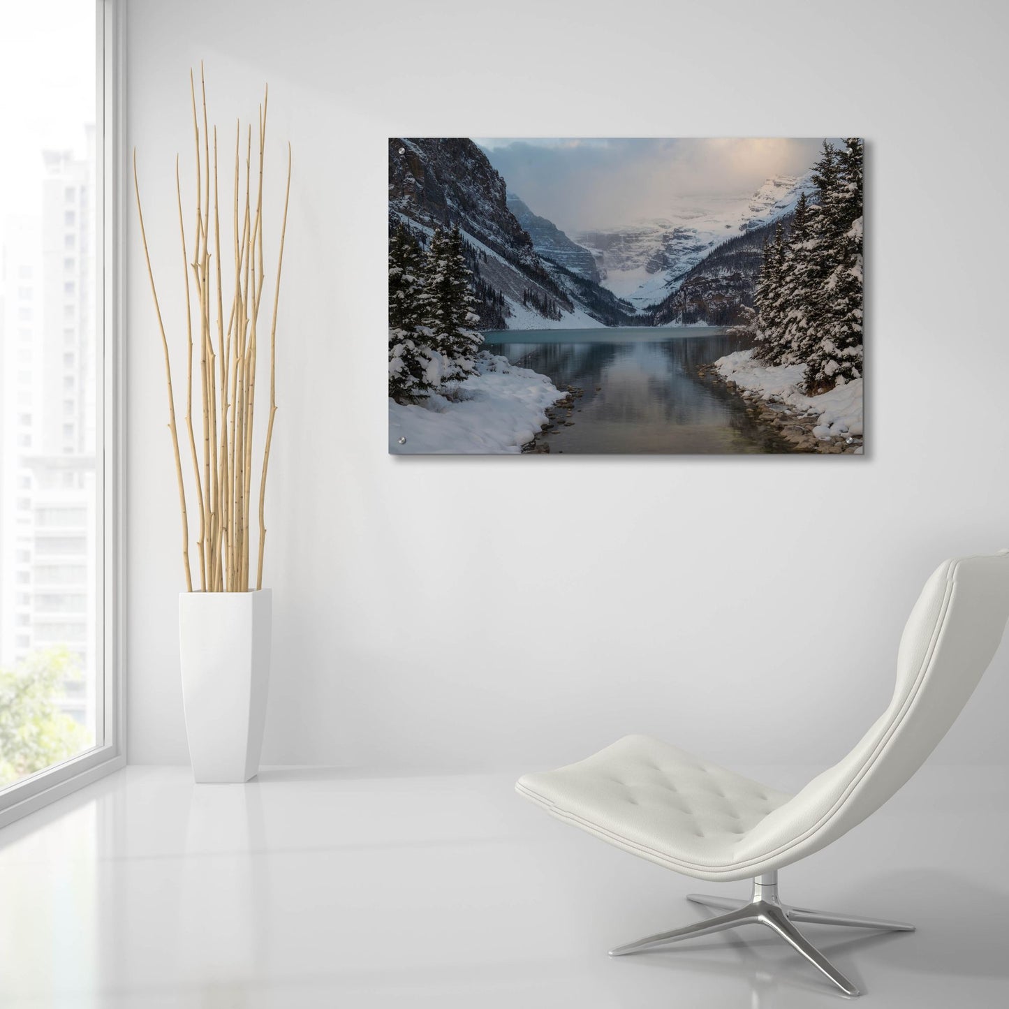 Epic Art 'Lake Louise 5' by Joe Reimer Photography, Acrylic Glass Wall Art,36x24