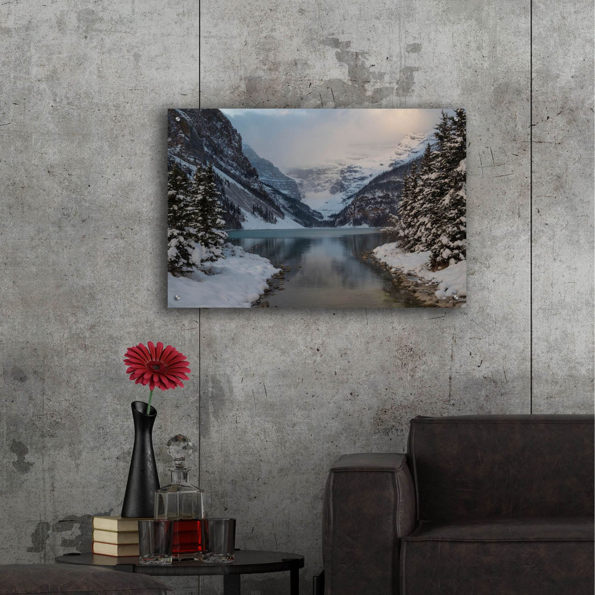 Epic Art 'Lake Louise 5' by Joe Reimer Photography, Acrylic Glass Wall Art,36x24