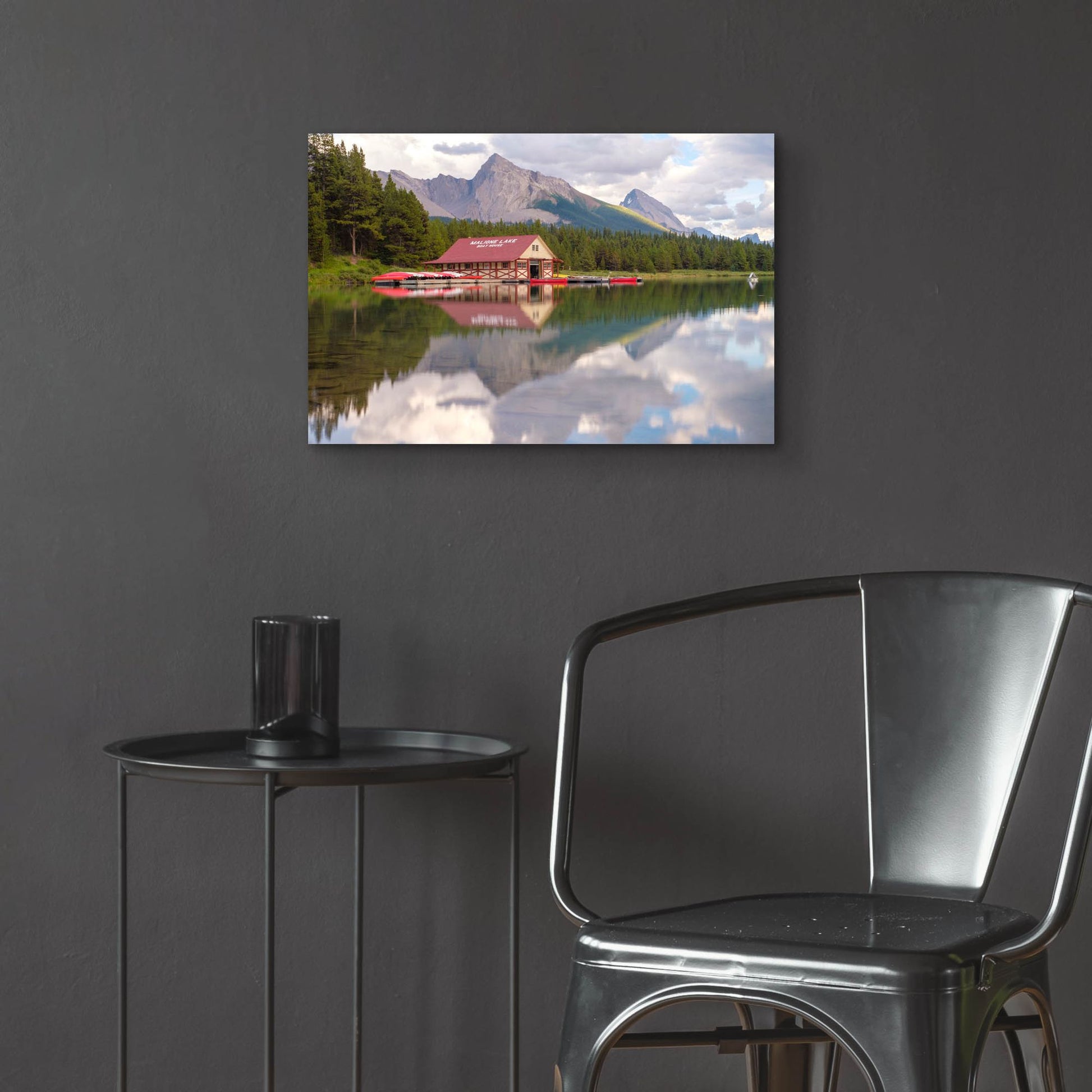 Epic Art 'Maligne Lake 2' by Joe Reimer Photography, Acrylic Glass Wall Art,24x16