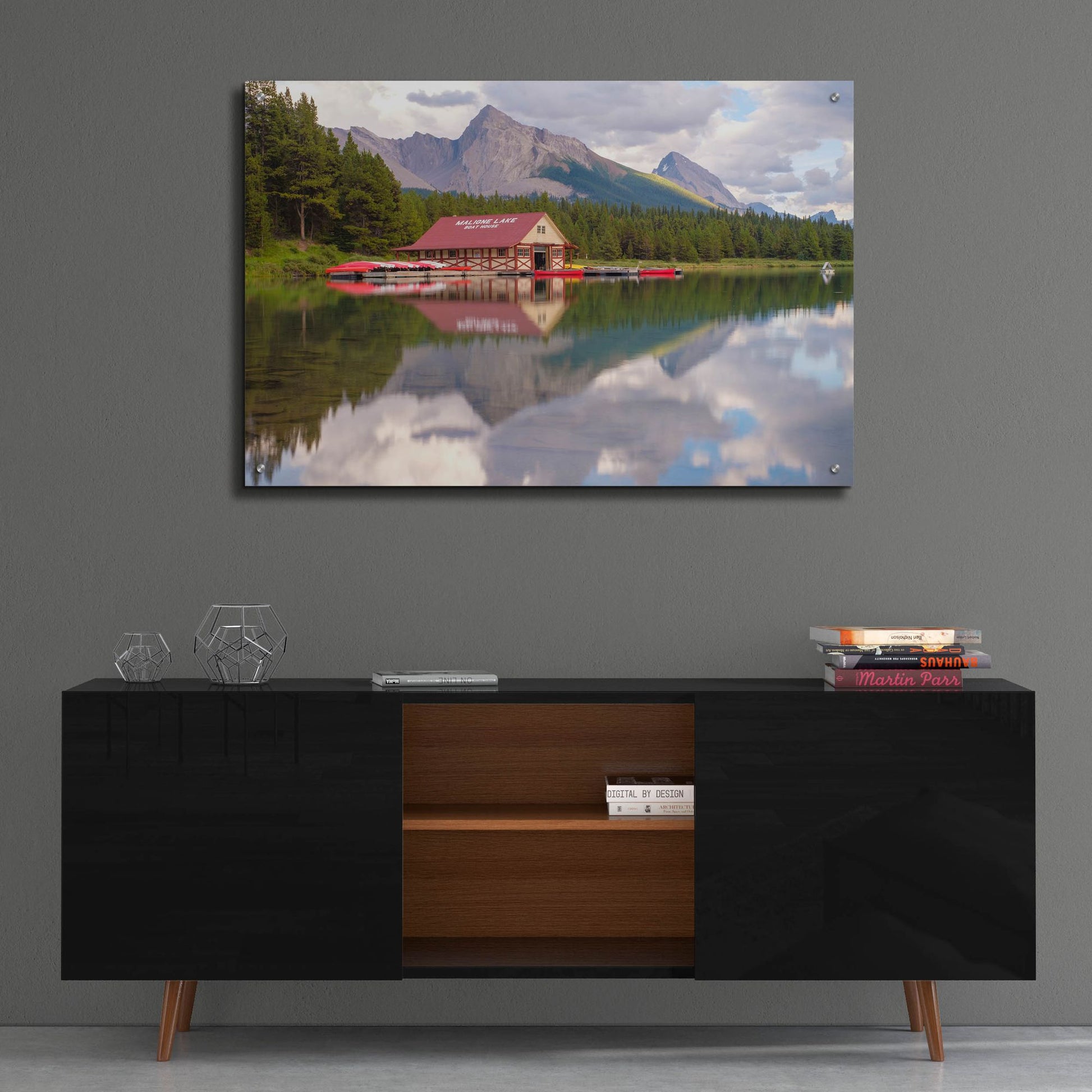 Epic Art 'Maligne Lake 2' by Joe Reimer Photography, Acrylic Glass Wall Art,36x24