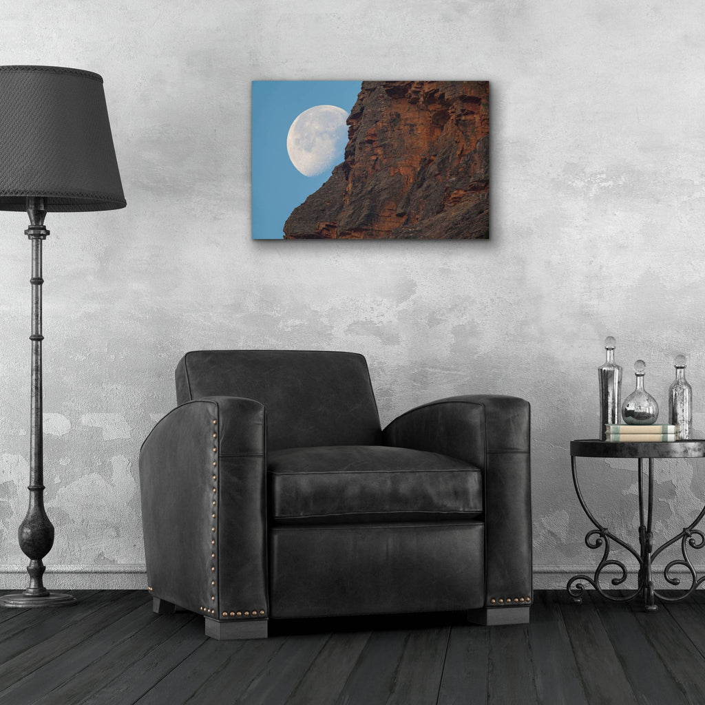 Epic Art 'Moon Mountain 1' by Joe Reimer Photography, Acrylic Glass Wall Art,24x16
