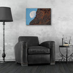 Epic Art 'Moon Mountain 1' by Joe Reimer Photography, Acrylic Glass Wall Art,24x16