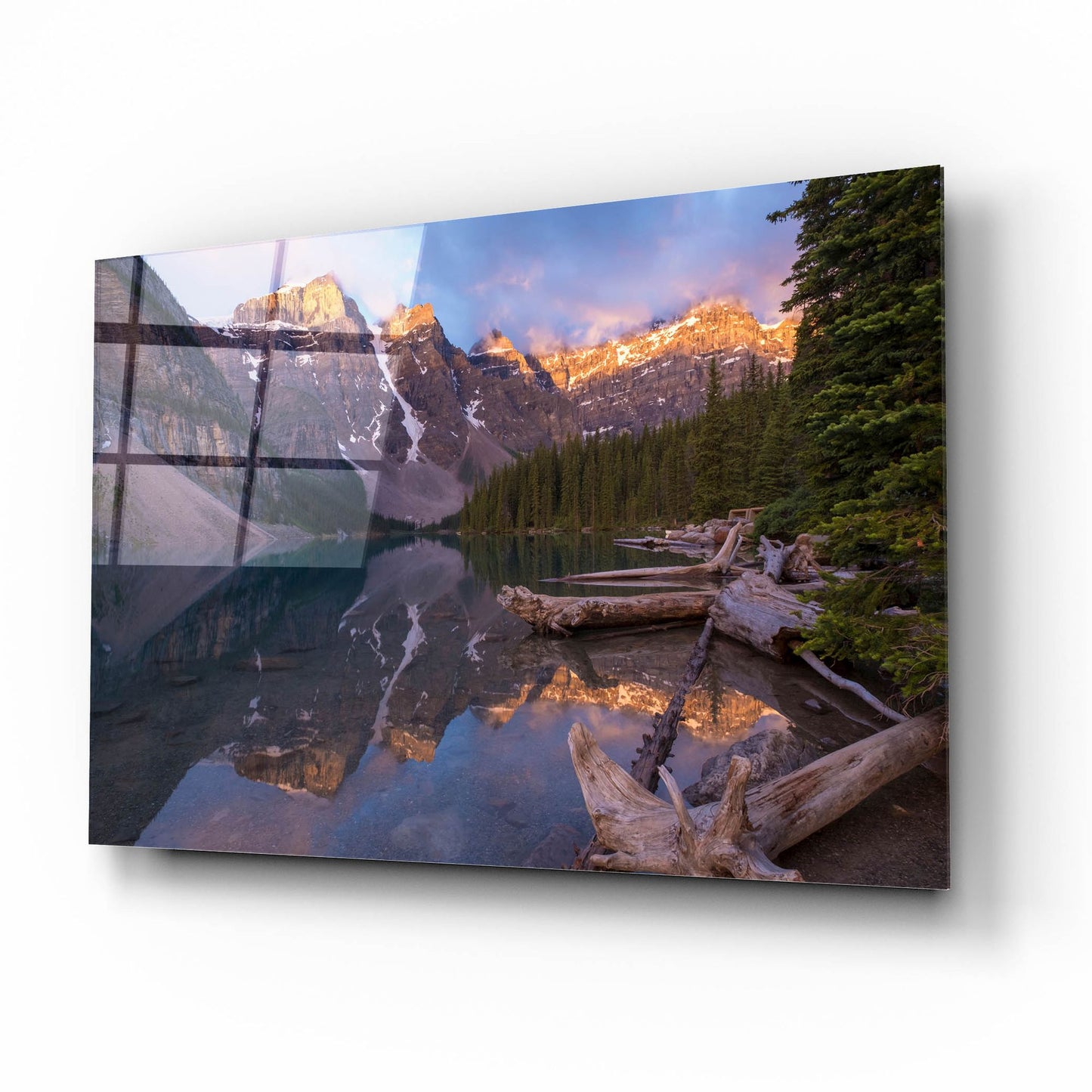 Epic Art 'Moraine Lake 1' by Joe Reimer Photography, Acrylic Glass Wall Art,16x12