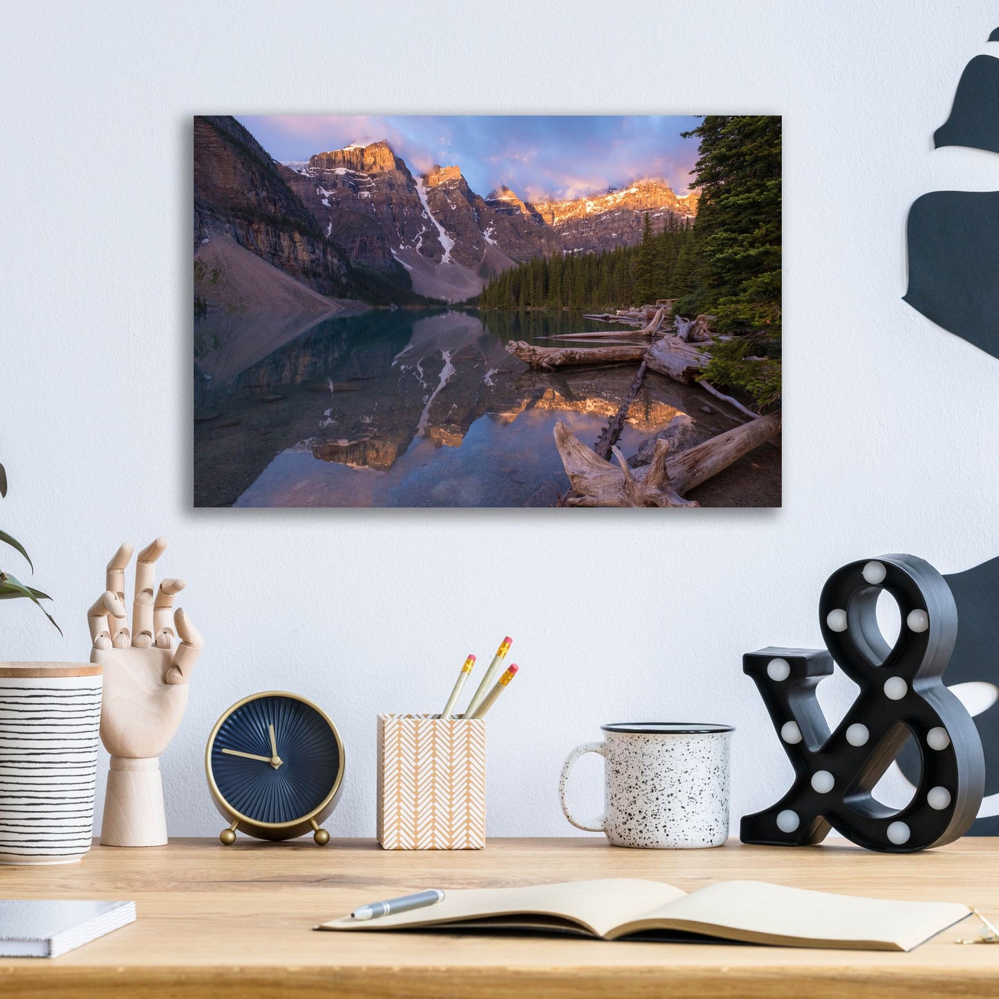 Epic Art 'Moraine Lake 1' by Joe Reimer Photography, Acrylic Glass Wall Art,16x12