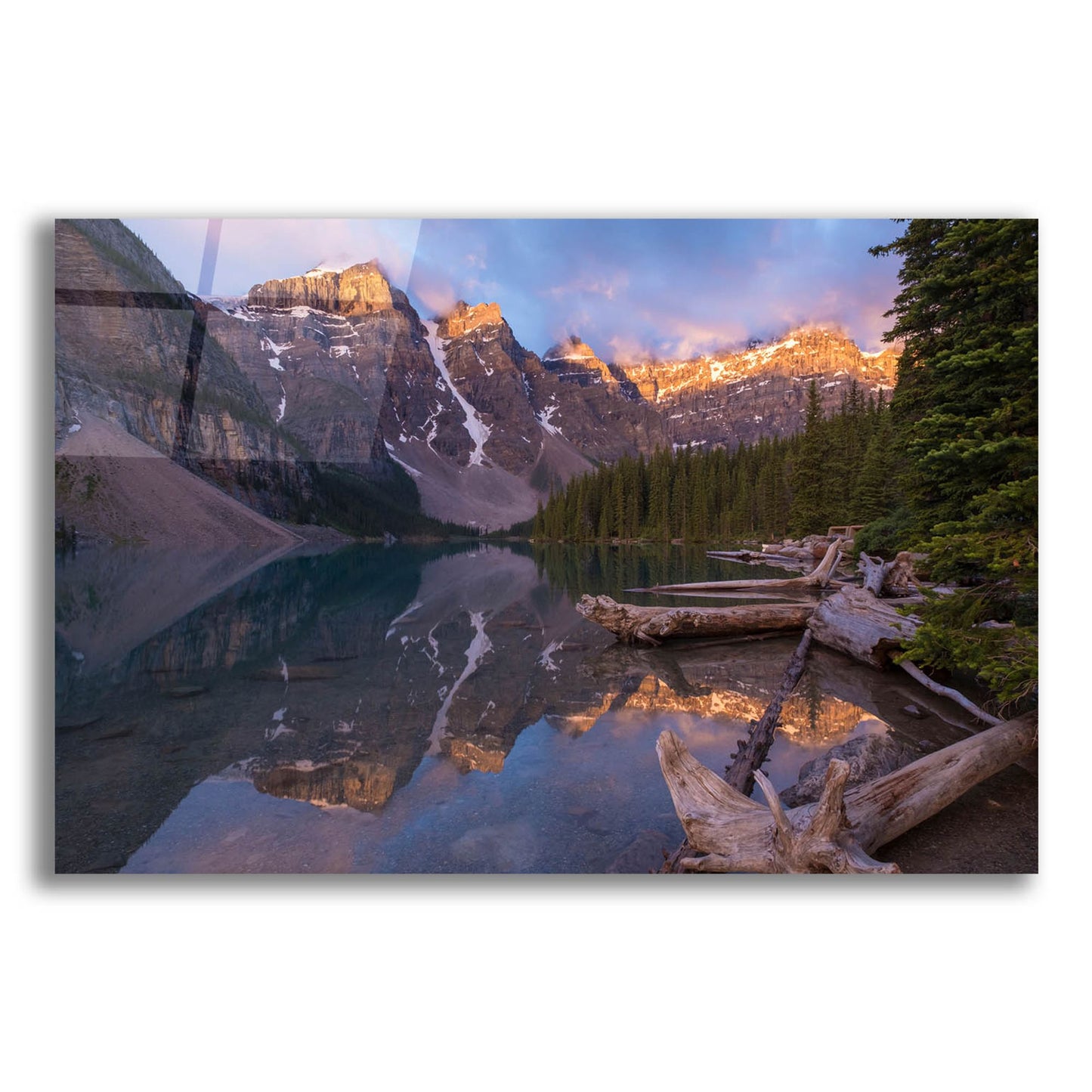 Epic Art 'Moraine Lake 1' by Joe Reimer Photography, Acrylic Glass Wall Art,16x12