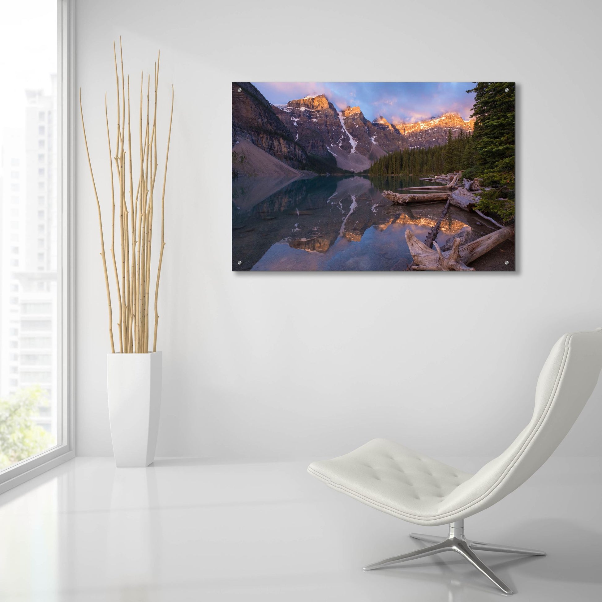 Epic Art 'Moraine Lake 1' by Joe Reimer Photography, Acrylic Glass Wall Art,36x24