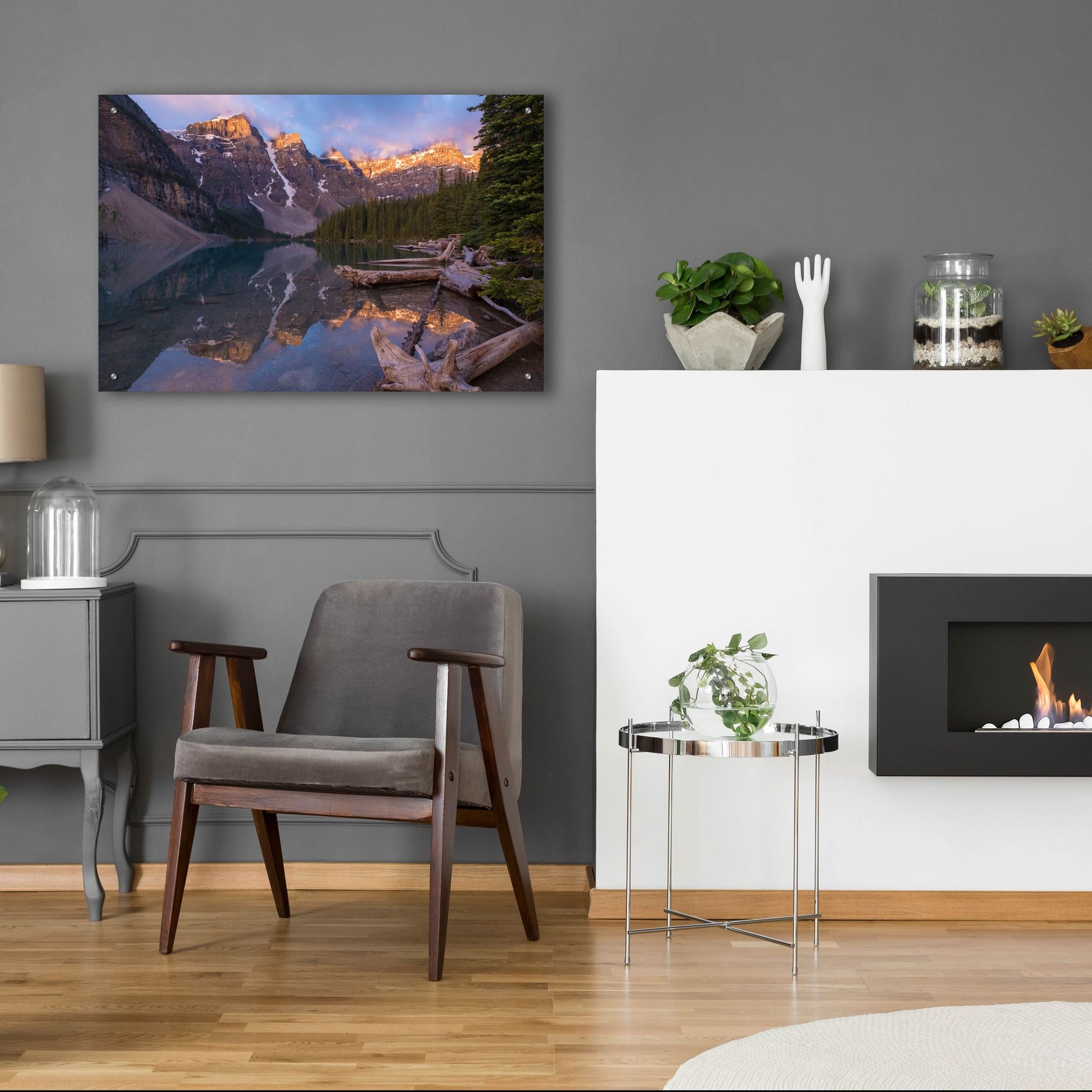 Epic Art 'Moraine Lake 1' by Joe Reimer Photography, Acrylic Glass Wall Art,36x24