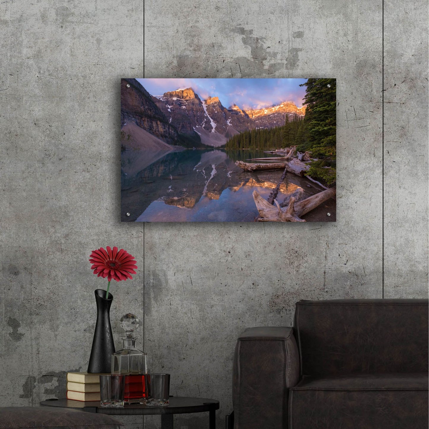 Epic Art 'Moraine Lake 1' by Joe Reimer Photography, Acrylic Glass Wall Art,36x24