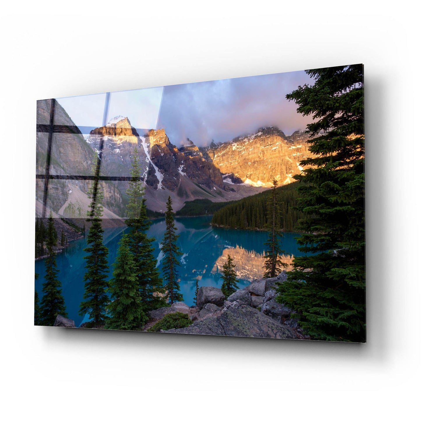 Epic Art 'Moraine Lake 2' by Joe Reimer Photography, Acrylic Glass Wall Art,24x16