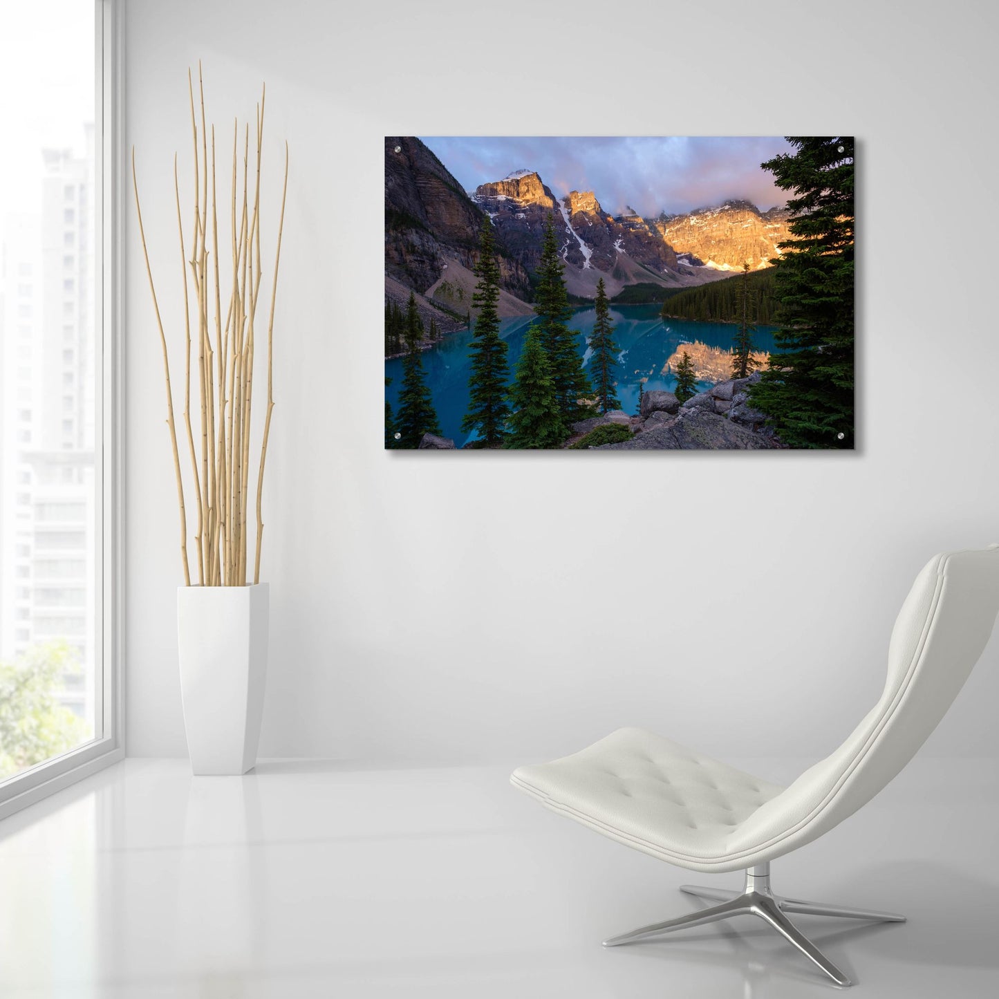 Epic Art 'Moraine Lake 2' by Joe Reimer Photography, Acrylic Glass Wall Art,36x24