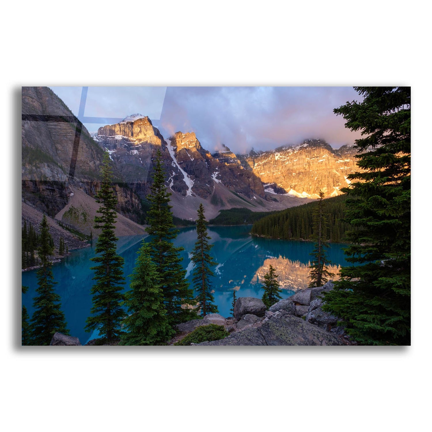 Epic Art 'Moraine Lake 2' by Joe Reimer Photography, Acrylic Glass Wall Art