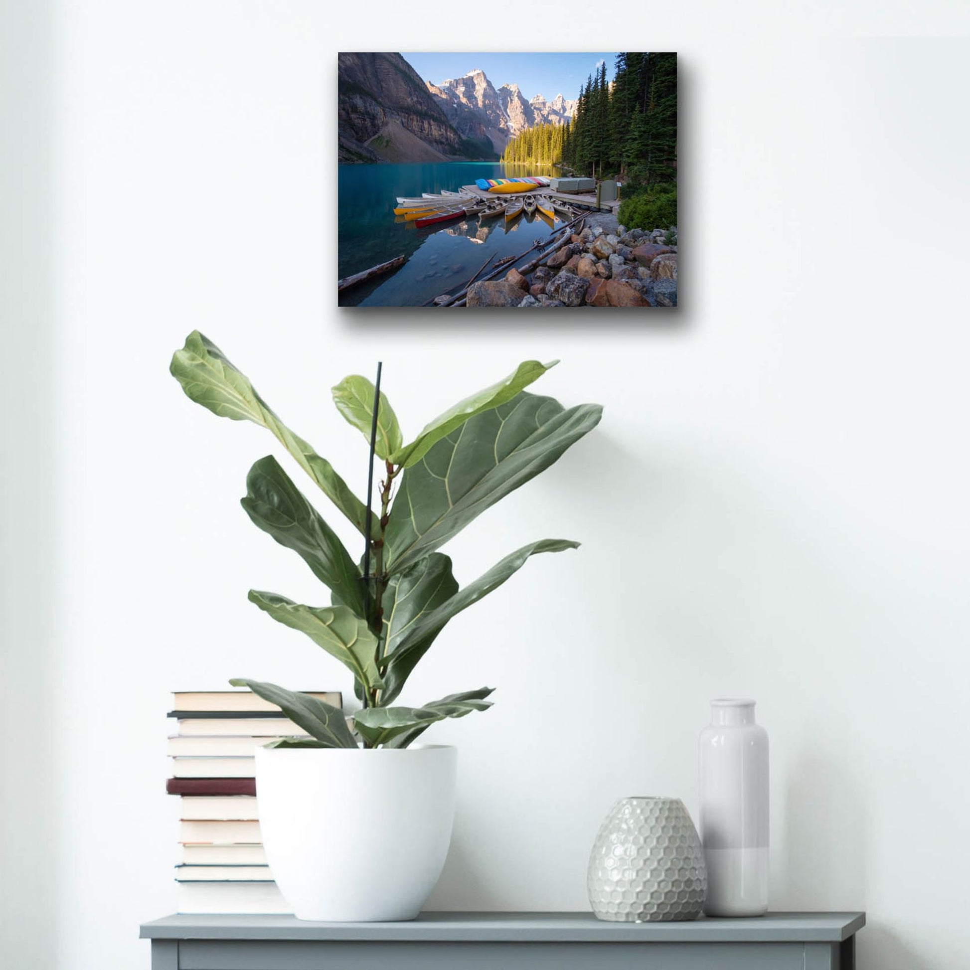 Epic Art 'Moraine Lake 3' by Joe Reimer Photography, Acrylic Glass Wall Art,16x12