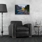 Epic Art 'Moraine Lake 3' by Joe Reimer Photography, Acrylic Glass Wall Art,24x16