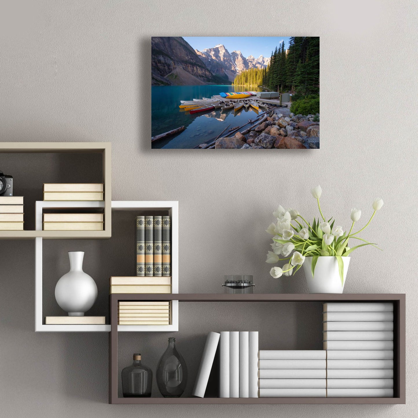 Epic Art 'Moraine Lake 3' by Joe Reimer Photography, Acrylic Glass Wall Art,24x16