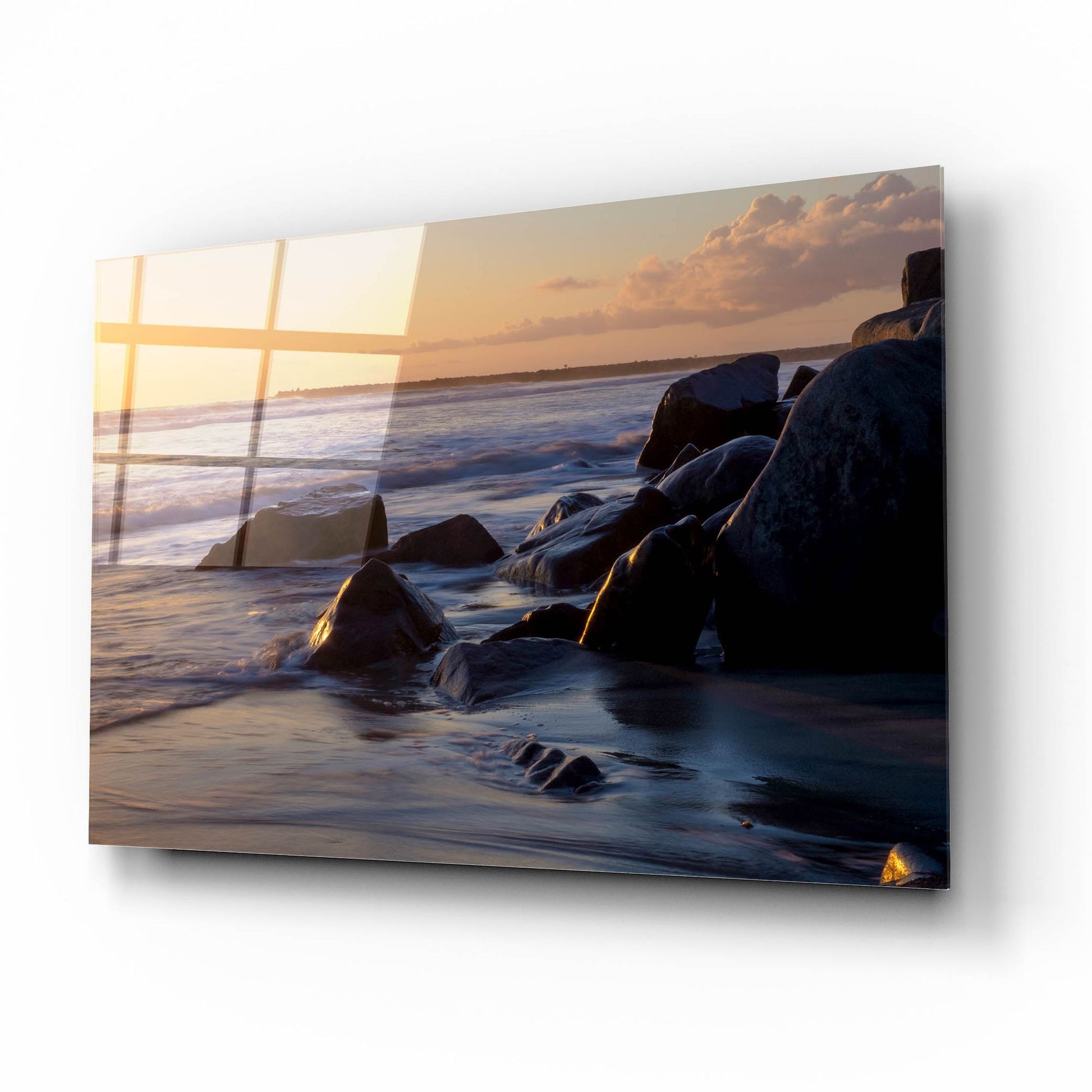 Epic Art 'Oceanside 1' by Joe Reimer Photography, Acrylic Glass Wall Art,16x12