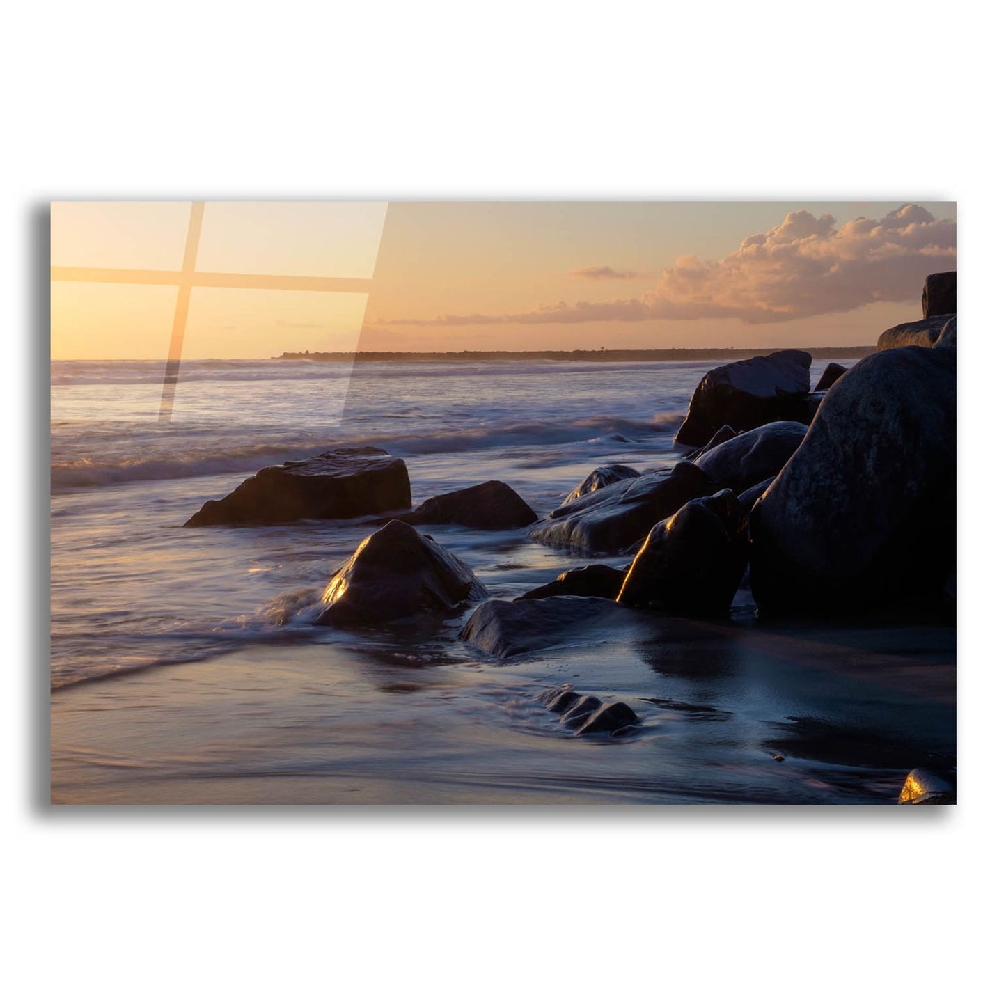 Epic Art 'Oceanside 1' by Joe Reimer Photography, Acrylic Glass Wall Art,16x12