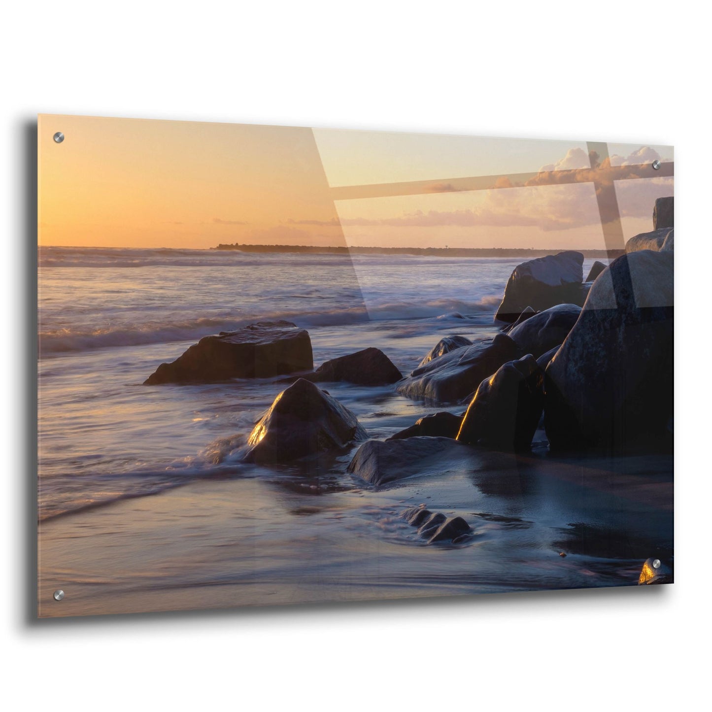 Epic Art 'Oceanside 1' by Joe Reimer Photography, Acrylic Glass Wall Art,36x24