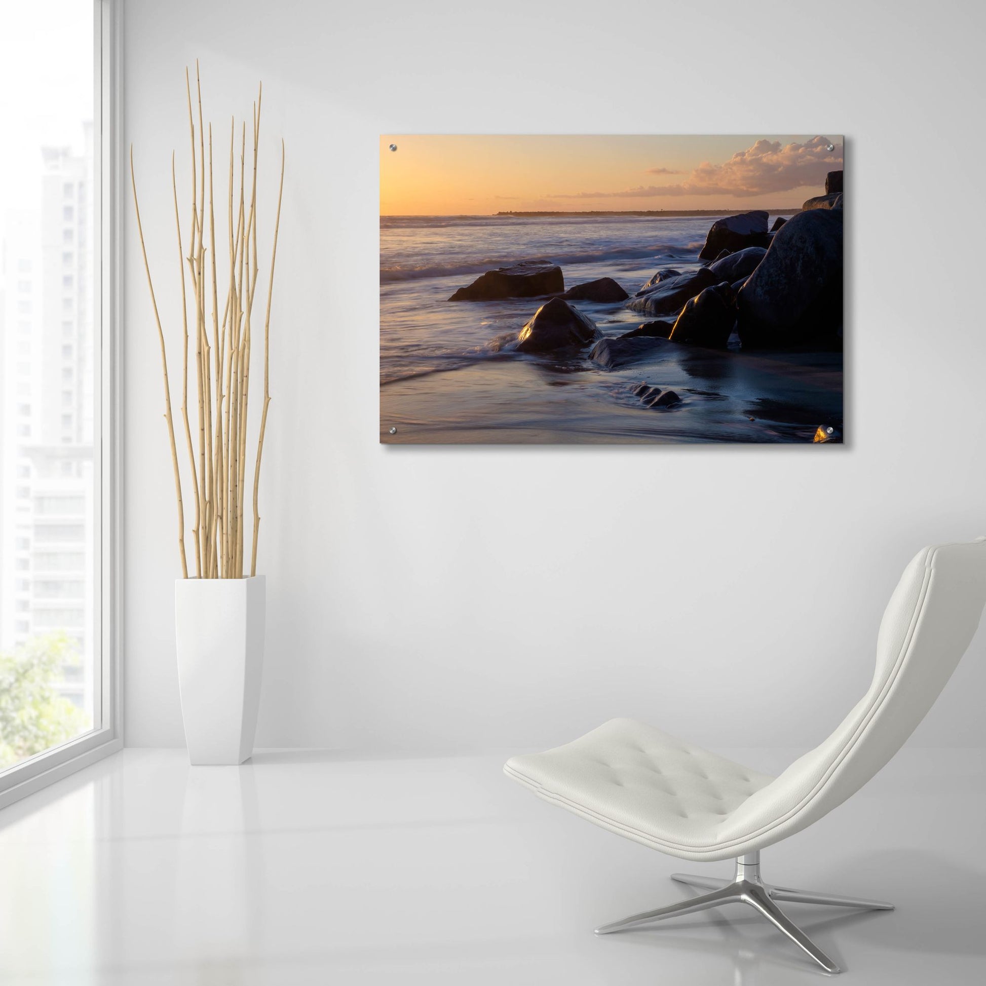 Epic Art 'Oceanside 1' by Joe Reimer Photography, Acrylic Glass Wall Art,36x24