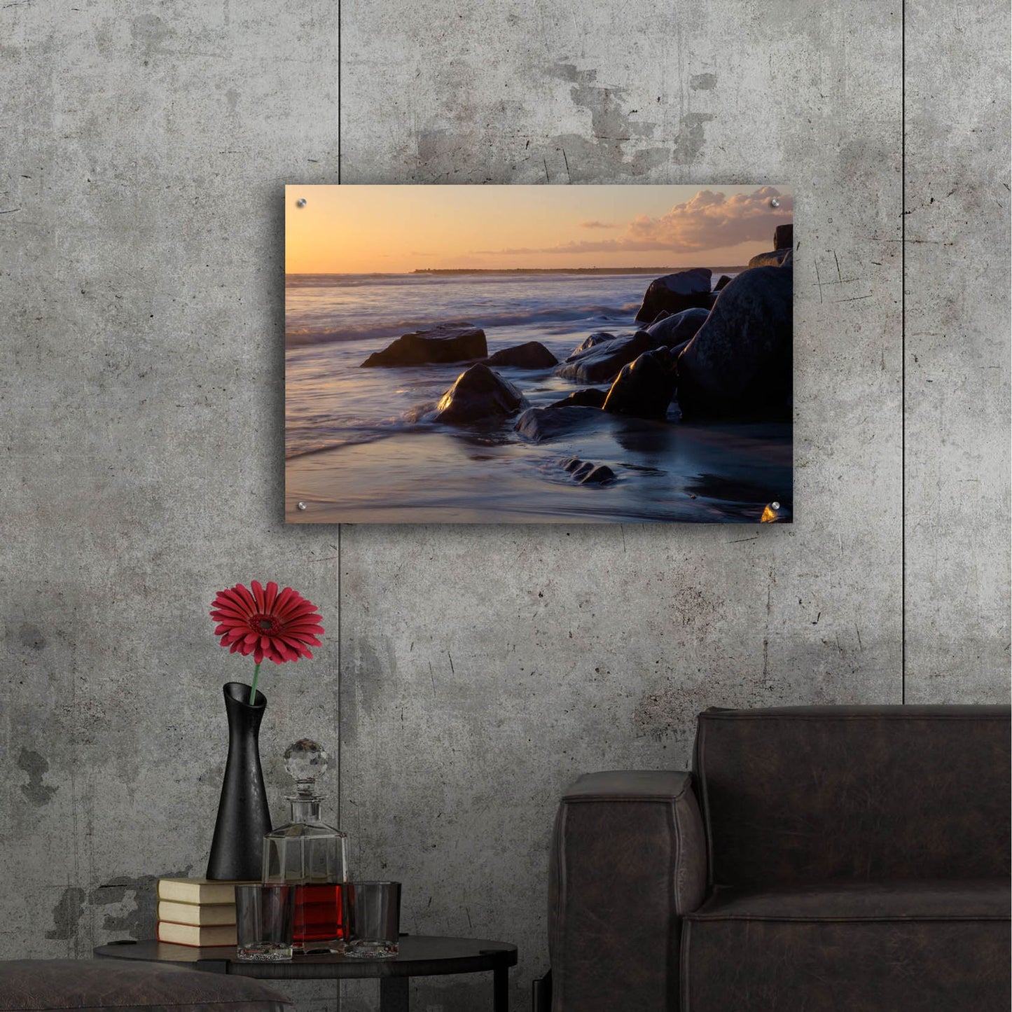 Epic Art 'Oceanside 1' by Joe Reimer Photography, Acrylic Glass Wall Art,36x24