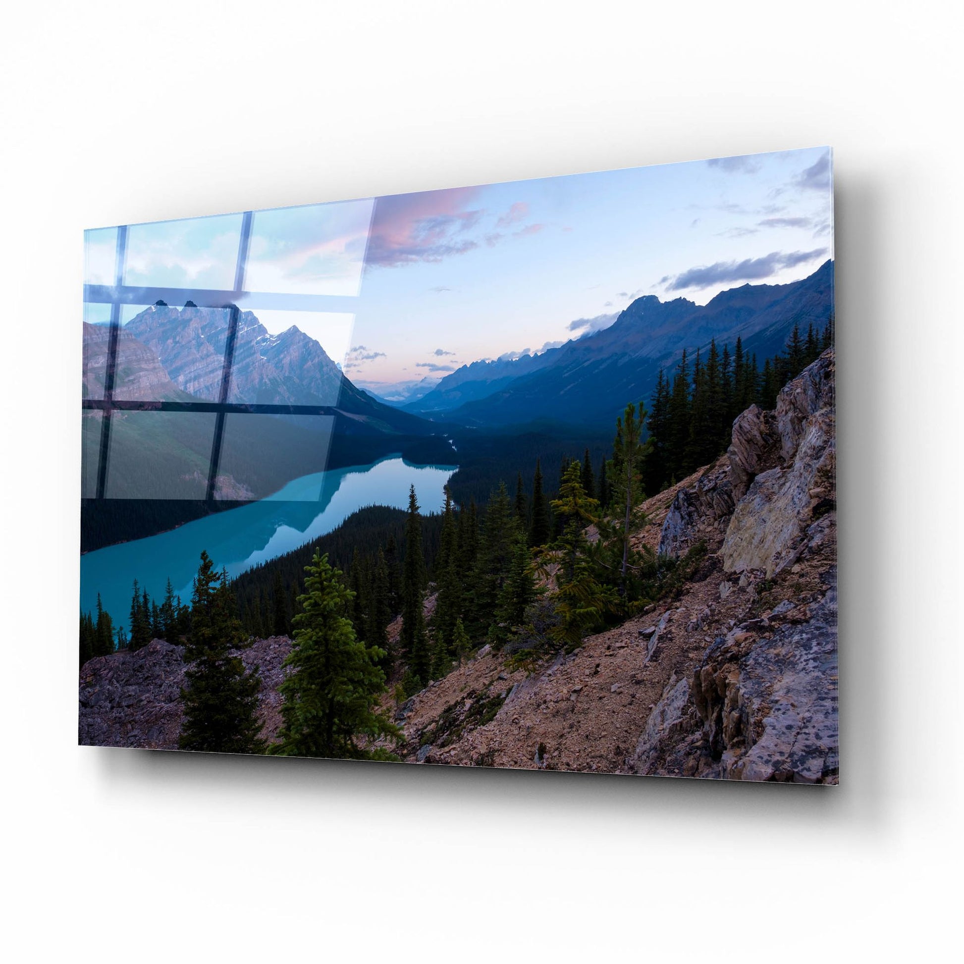 Epic Art 'Peyto Lake 1' by Joe Reimer Photography, Acrylic Glass Wall Art,16x12