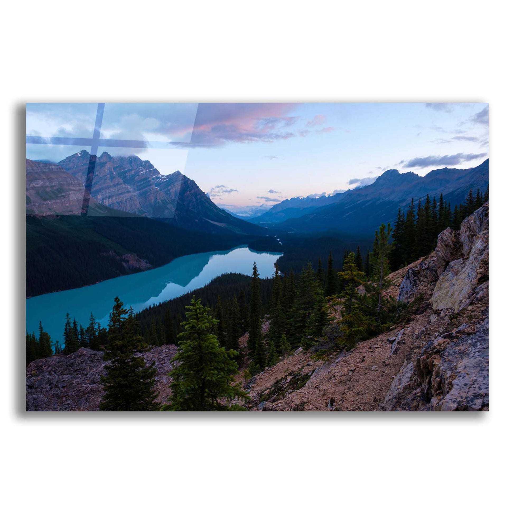 Epic Art 'Peyto Lake 1' by Joe Reimer Photography, Acrylic Glass Wall Art,16x12