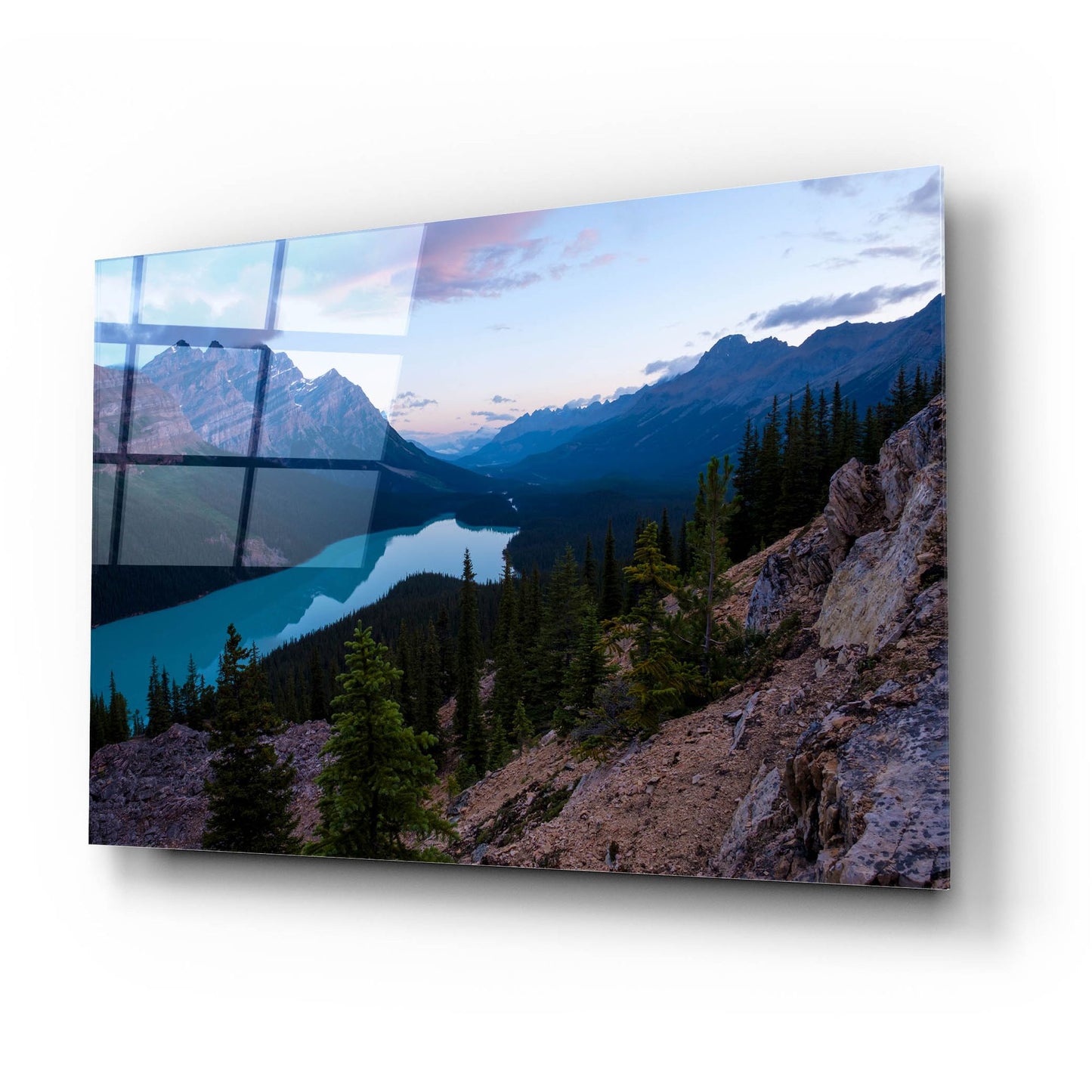 Epic Art 'Peyto Lake 1' by Joe Reimer Photography, Acrylic Glass Wall Art,24x16