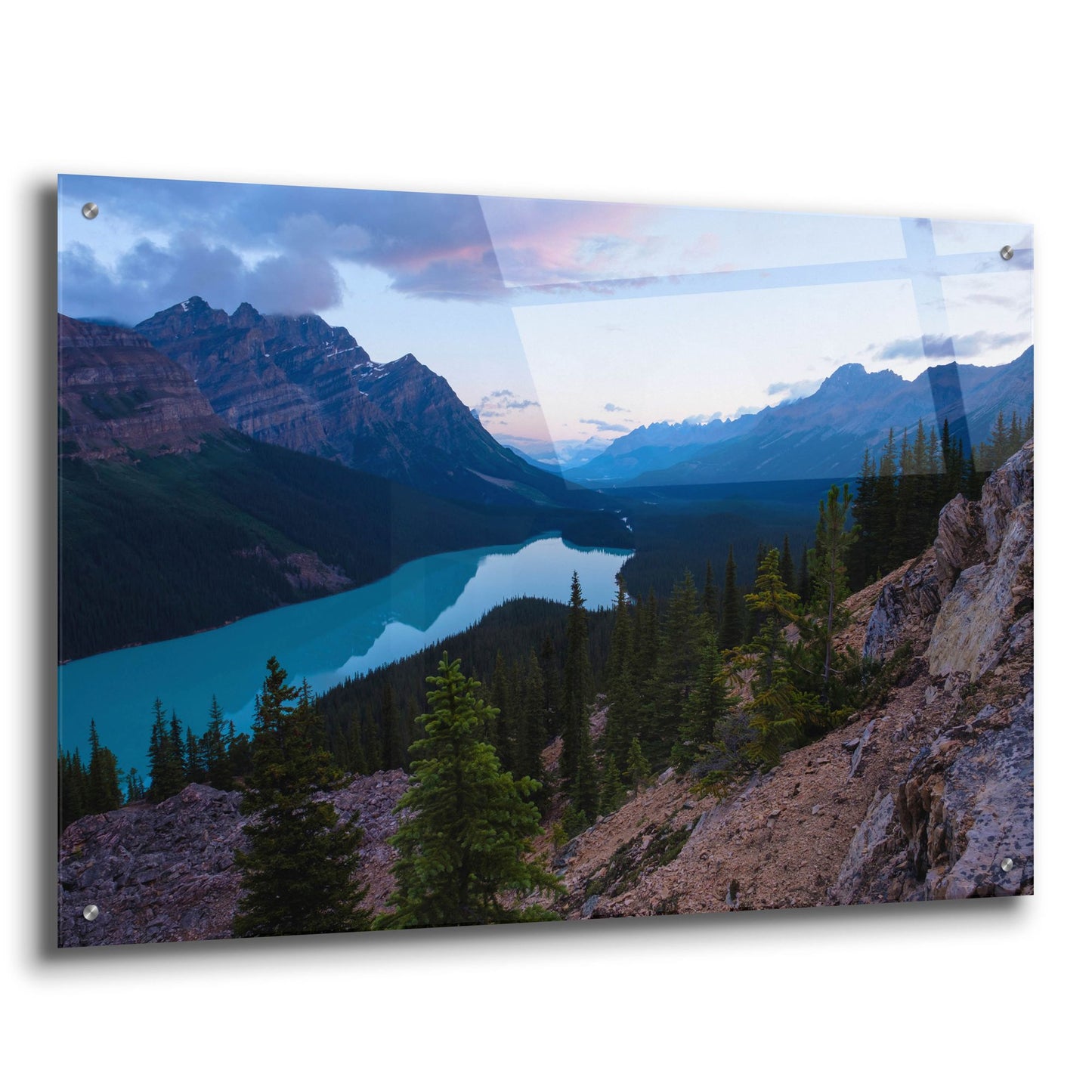 Epic Art 'Peyto Lake 1' by Joe Reimer Photography, Acrylic Glass Wall Art,36x24