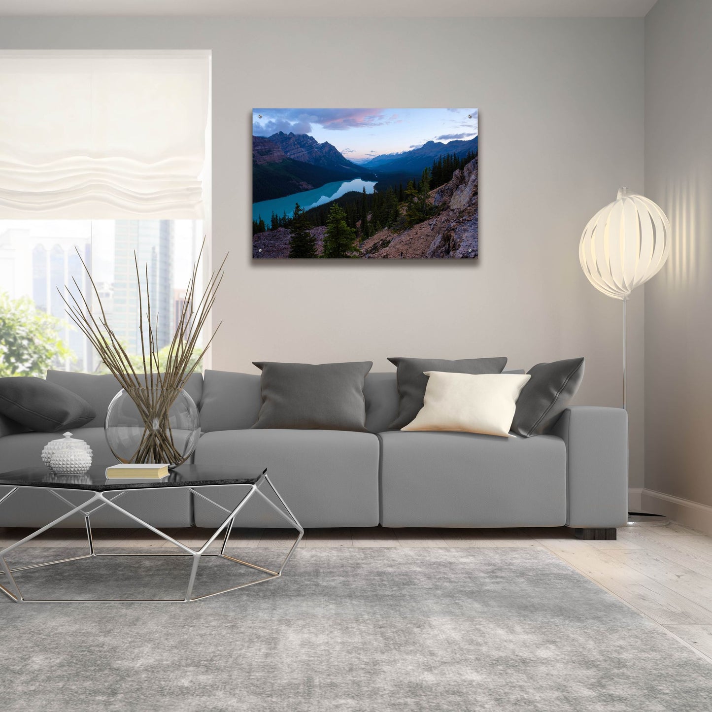 Epic Art 'Peyto Lake 1' by Joe Reimer Photography, Acrylic Glass Wall Art,36x24