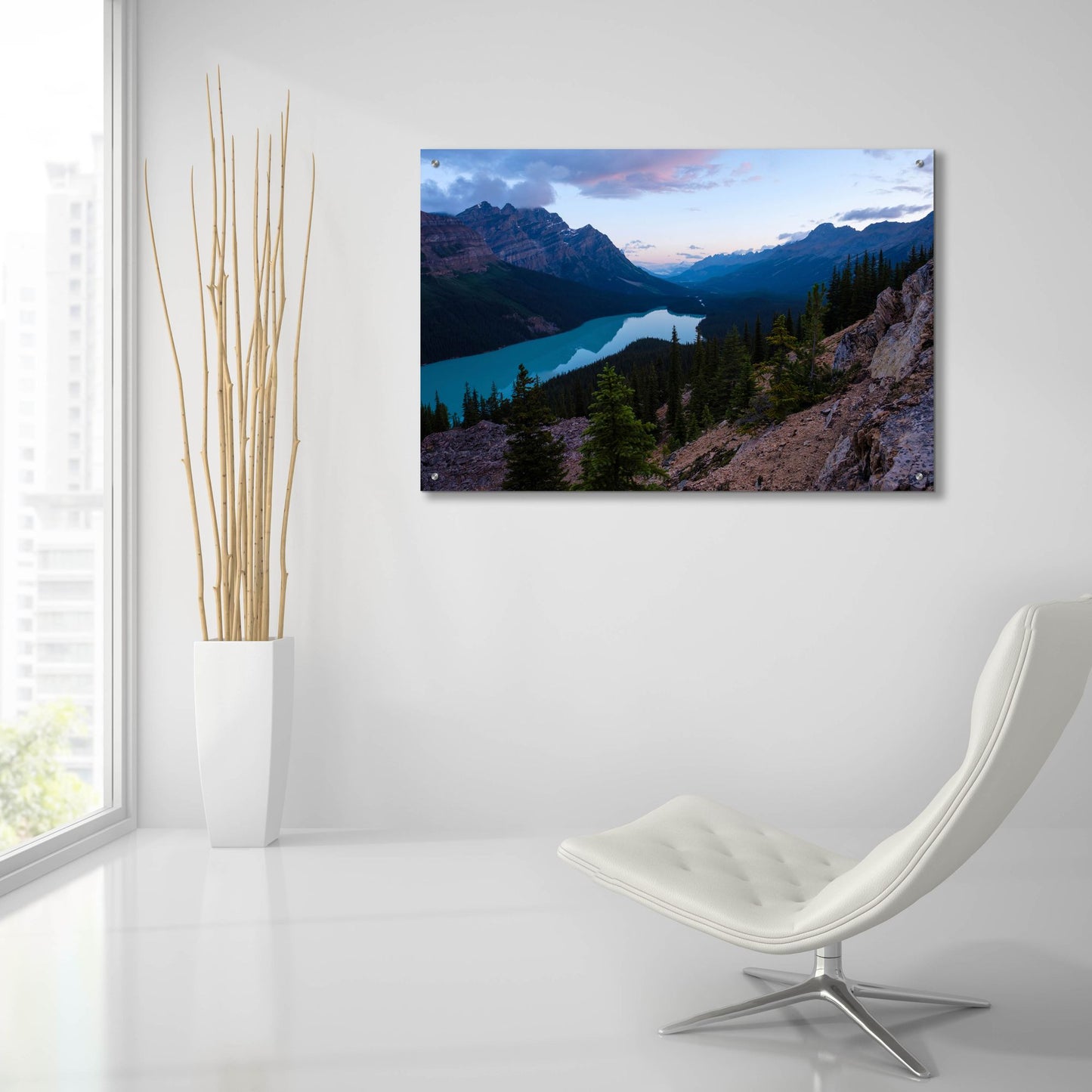 Epic Art 'Peyto Lake 1' by Joe Reimer Photography, Acrylic Glass Wall Art,36x24