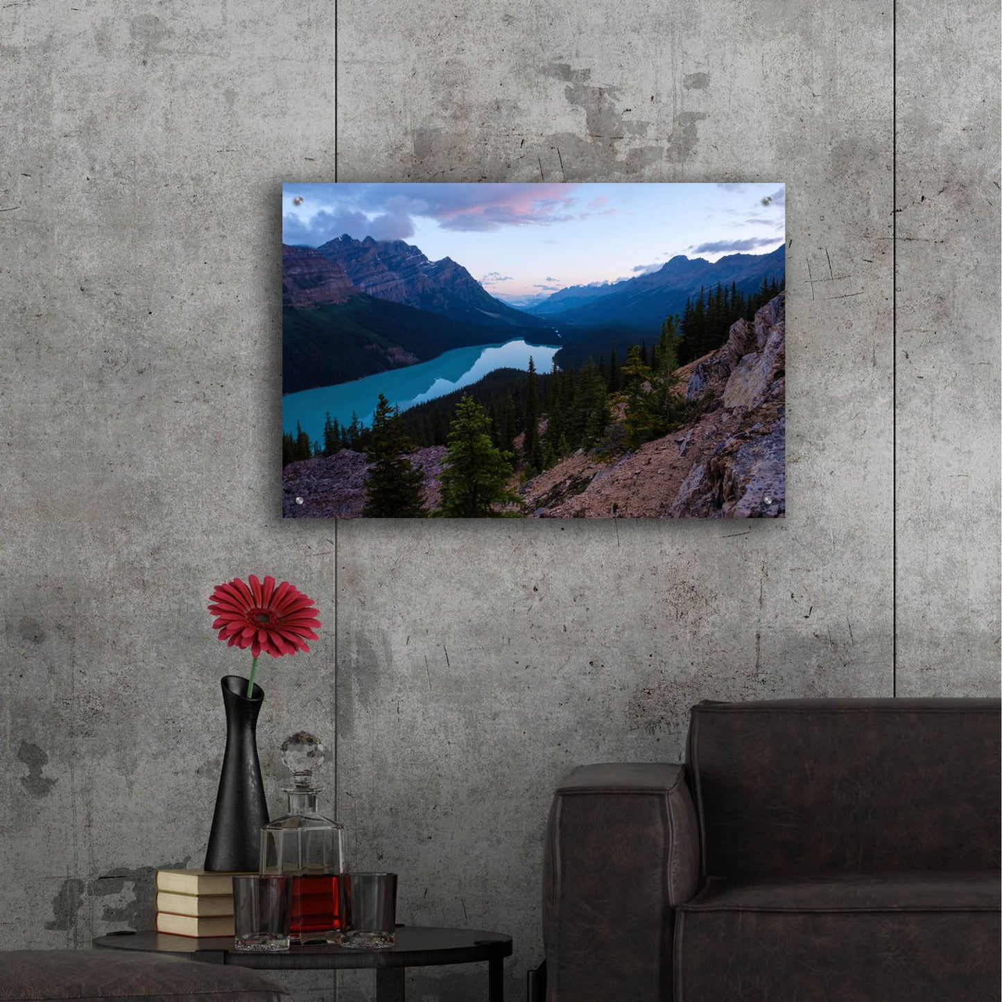 Epic Art 'Peyto Lake 1' by Joe Reimer Photography, Acrylic Glass Wall Art,36x24