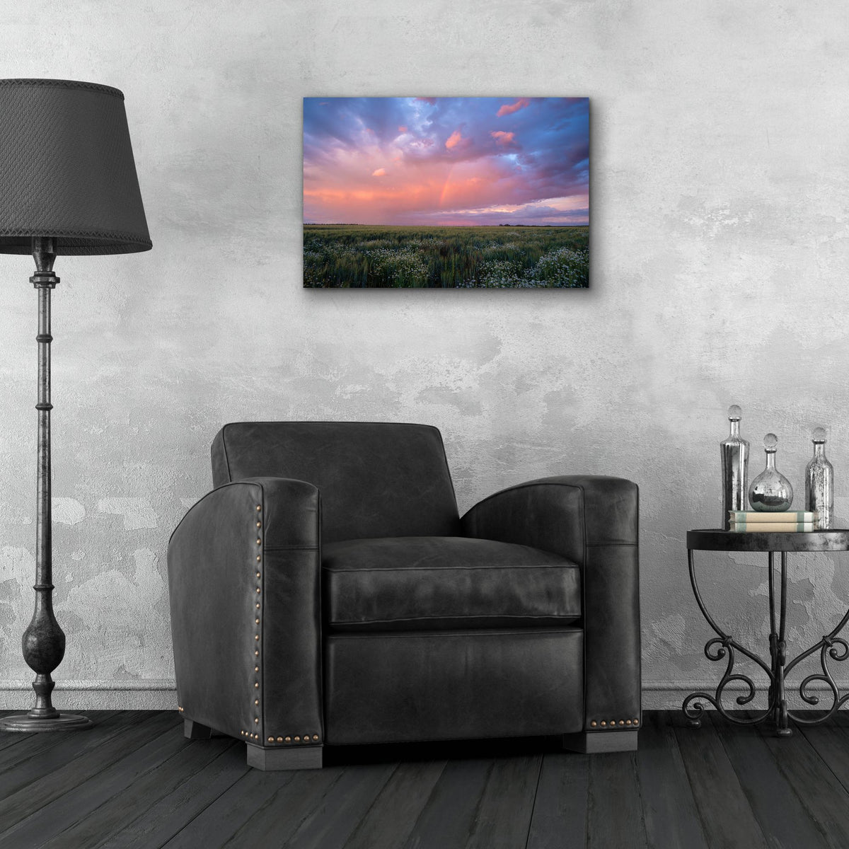 Epic Art 'Prairie Sunset 1' by Joe Reimer Photography, Acrylic Glass Wall Art,24x16